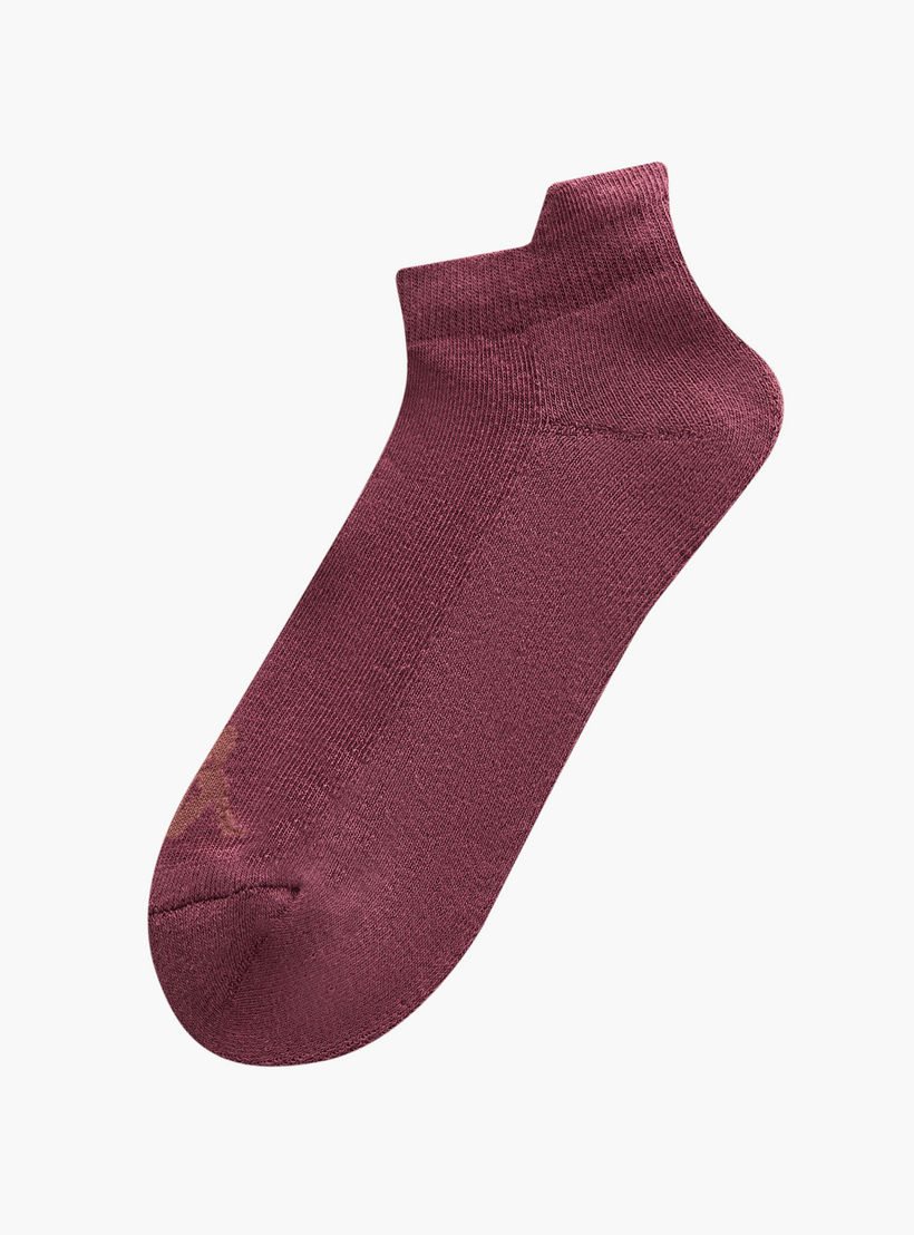 طقم جوارب مضلعة 3 أزواج بطول الكاحل وحماية من البكتيريا من كابا-women-socksandstockings-image-2