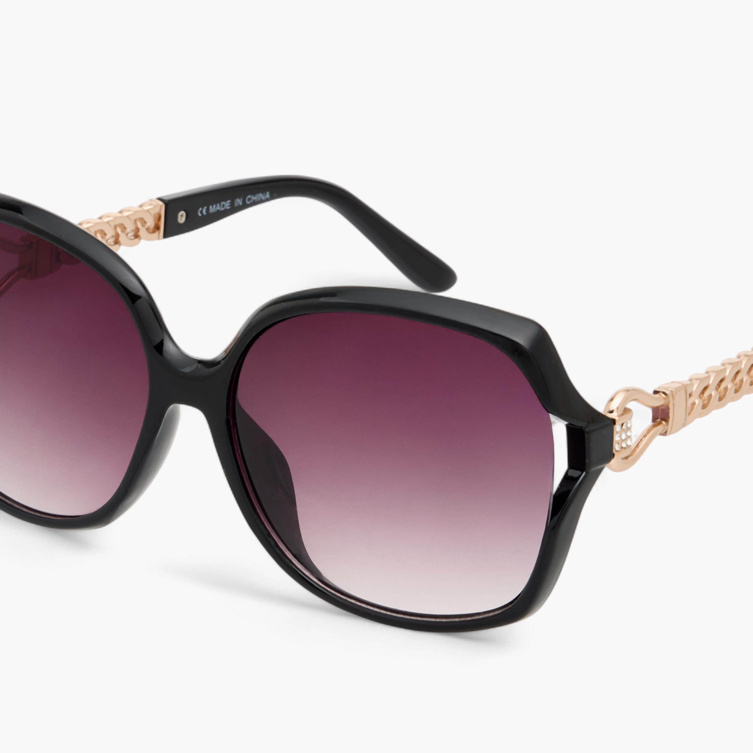 Tinted Lens Chain Detail Sunglasses-women-sunglasses-image-6