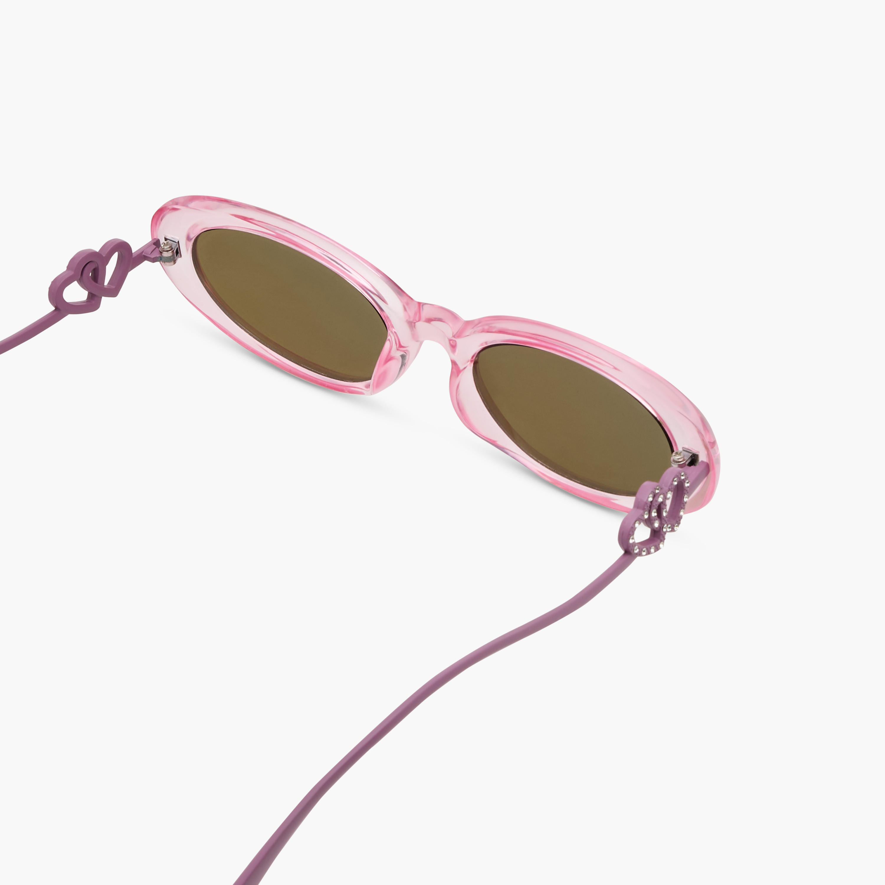 نظارة شمسية بعدسات ملونة وإطار كامل-women-sunglasses-image-2
