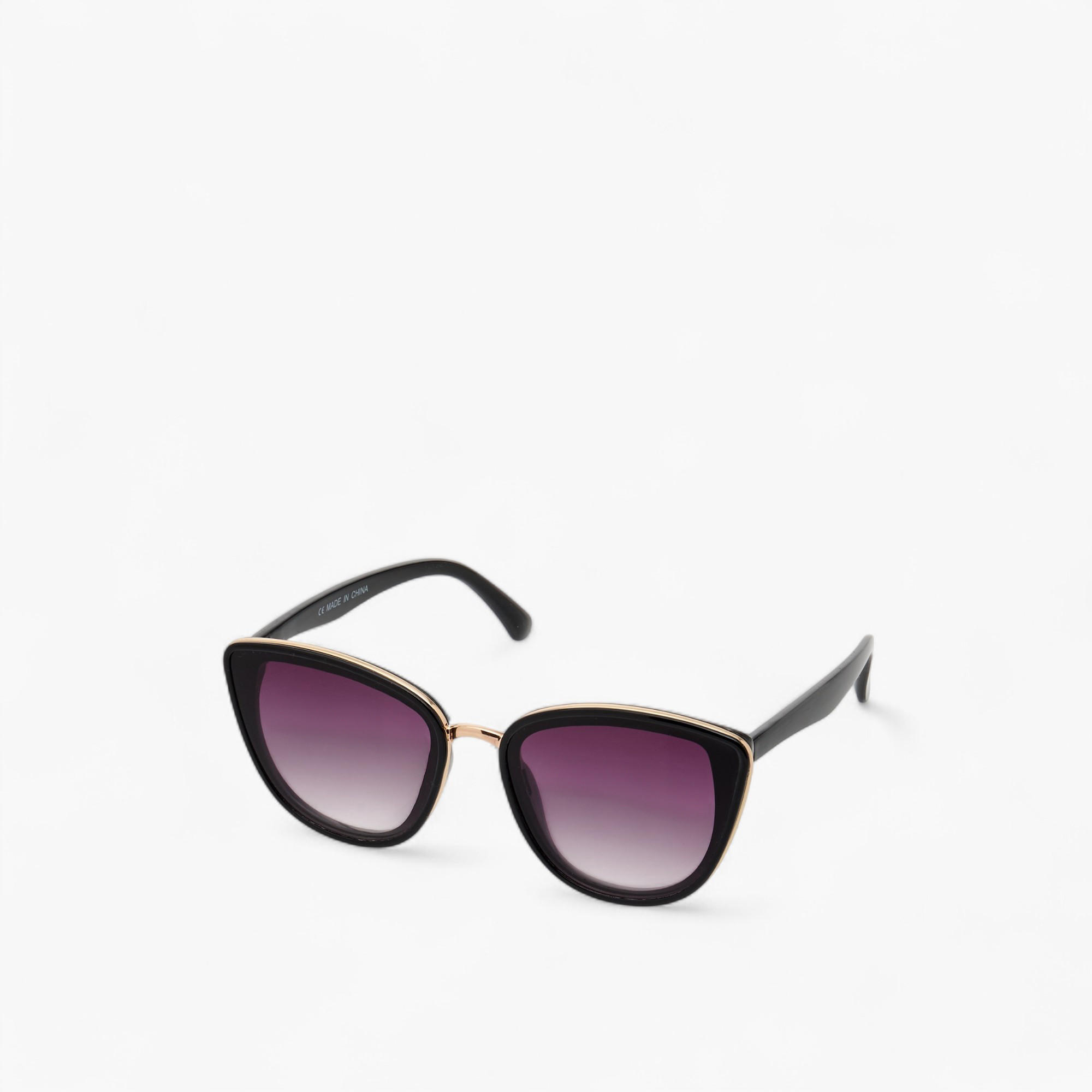 نظارة شمسية بتصميم عين القطة وعدسات ملونة-women-sunglasses-image-1