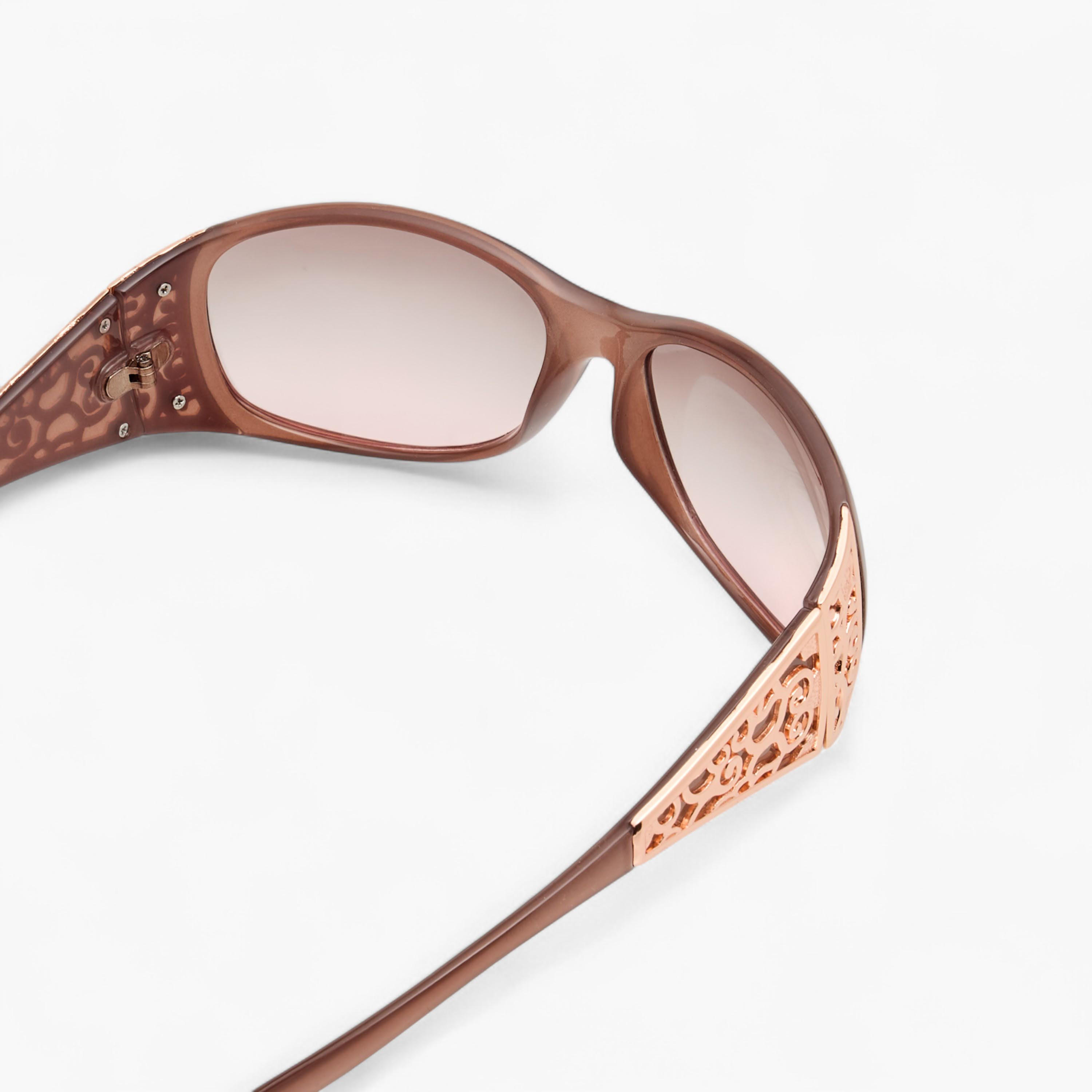 Tinted Lens Full Rim Sunglasses-women-sunglasses-image-5