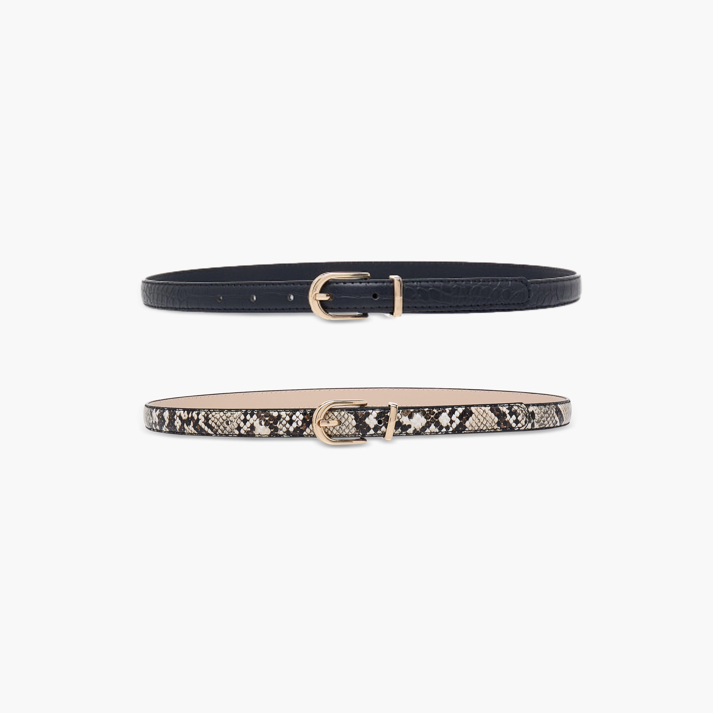 حزام بإبزيم إغلاق وطبعات - مجموعة من 2-women-clothingaccessories-belts-image-4
