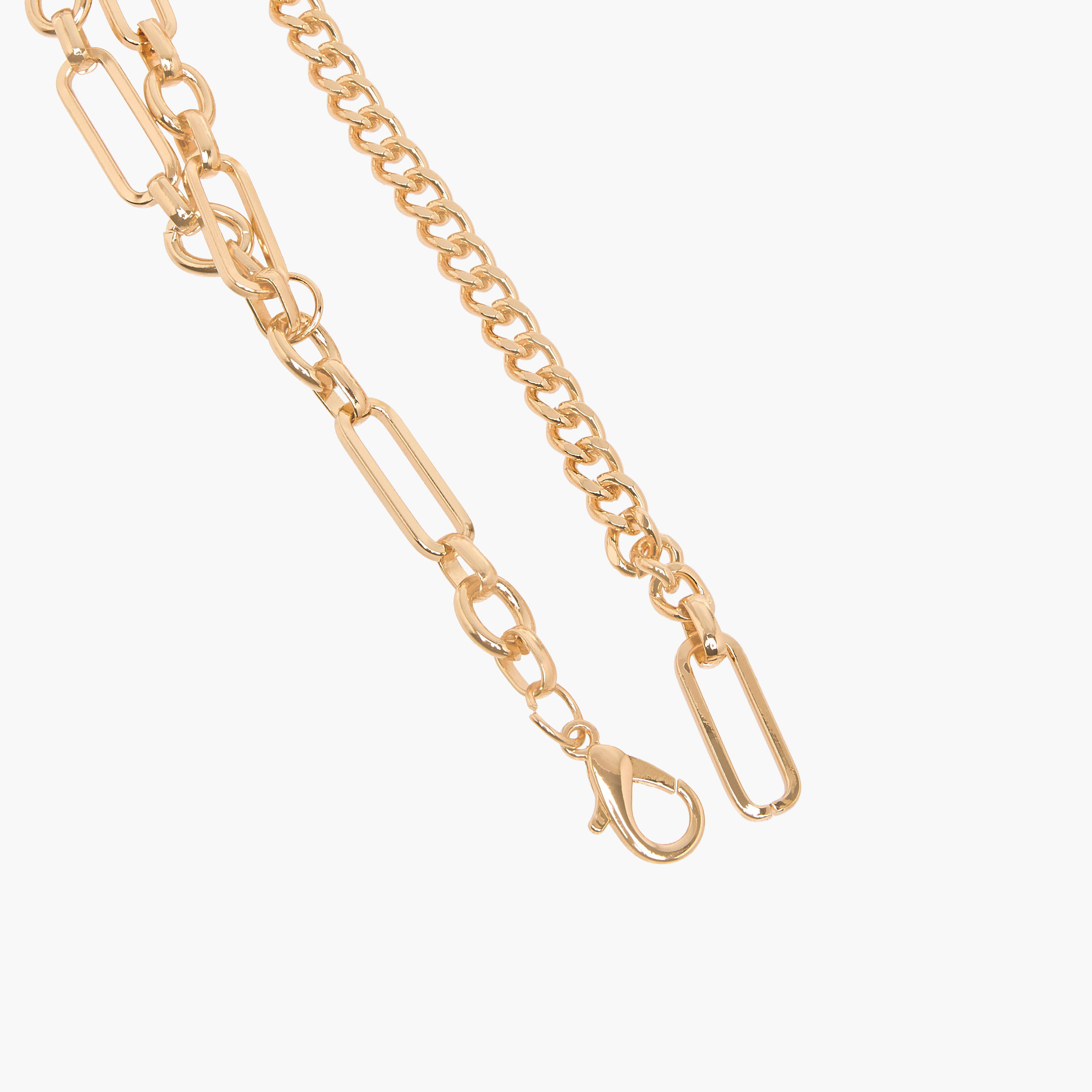 حزام سلسلة طبقتين مع إغلاق مشبك لوبستر-women-clothingaccessories-belts-image-1