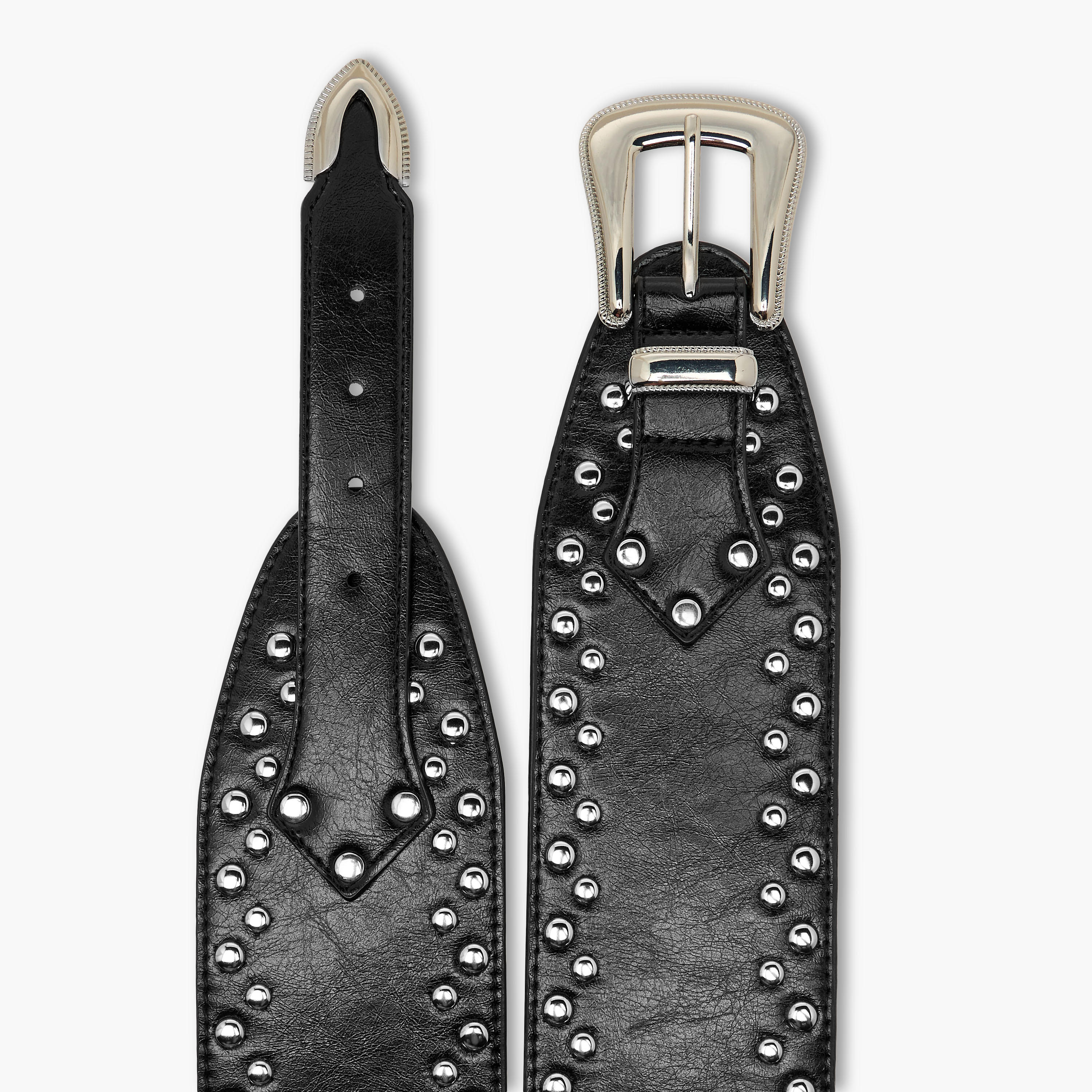 Studded Belt with Pin Buckle Closure-women-clothingaccessories-belts-image-7