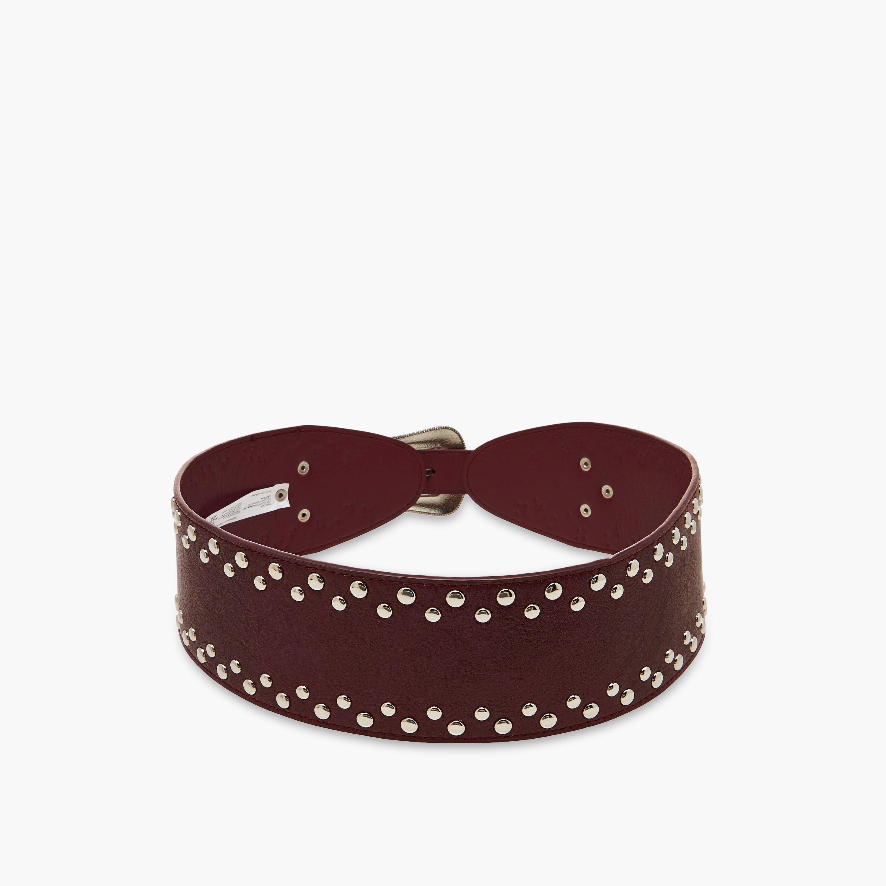 Studded Belt with Pin Buckle Closure-women-clothingaccessories-belts-image-4