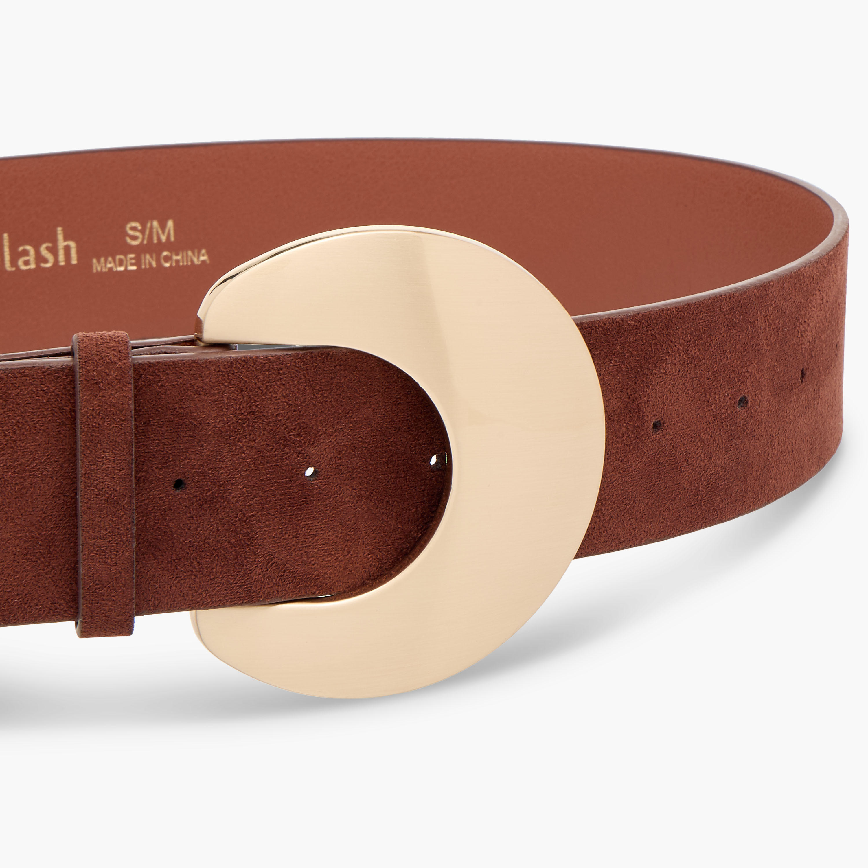 حزام جلد سويدي بإبزيم دبوس-women-clothingaccessories-belts-image-4