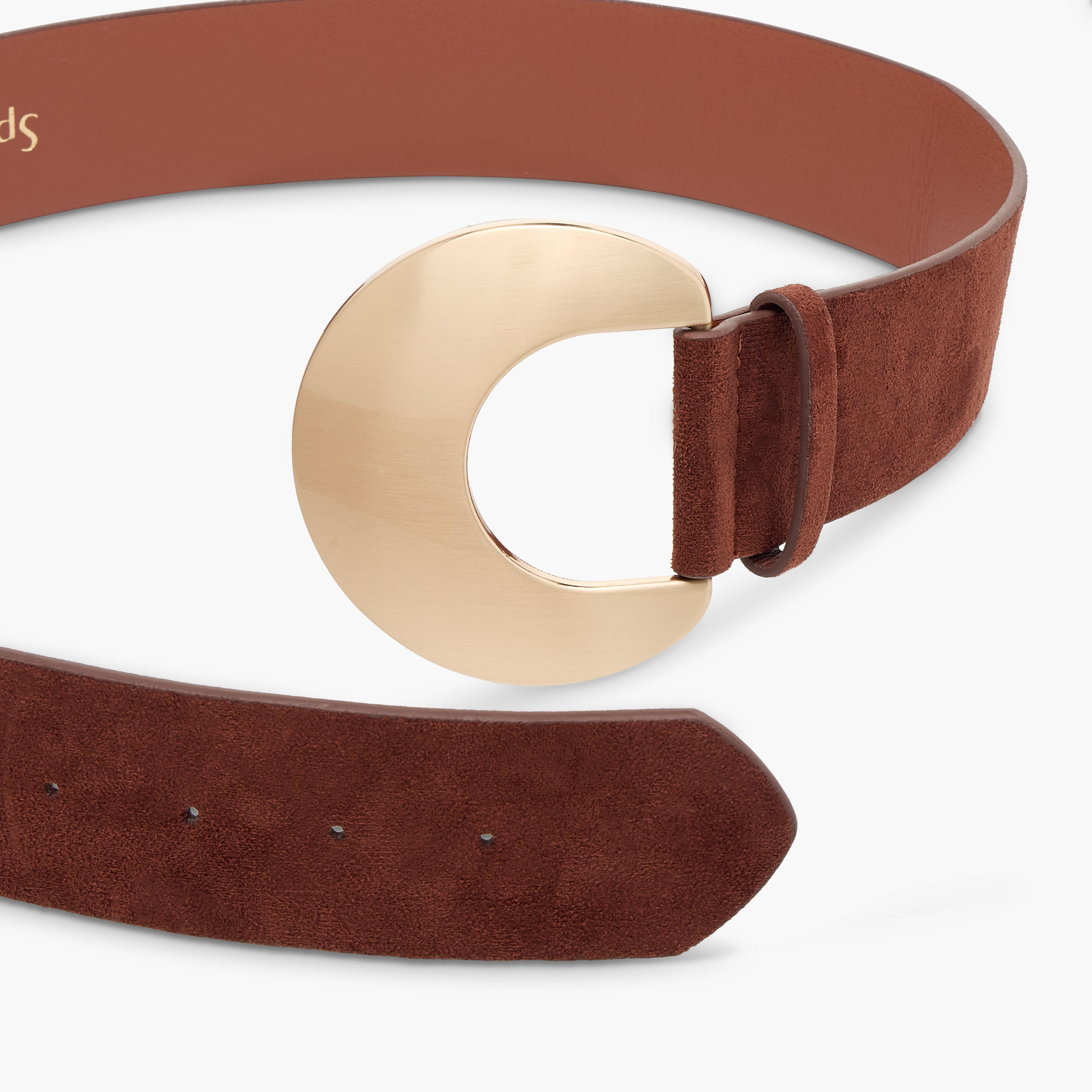 حزام جلد سويدي بإبزيم دبوس-women-clothingaccessories-belts-image-2