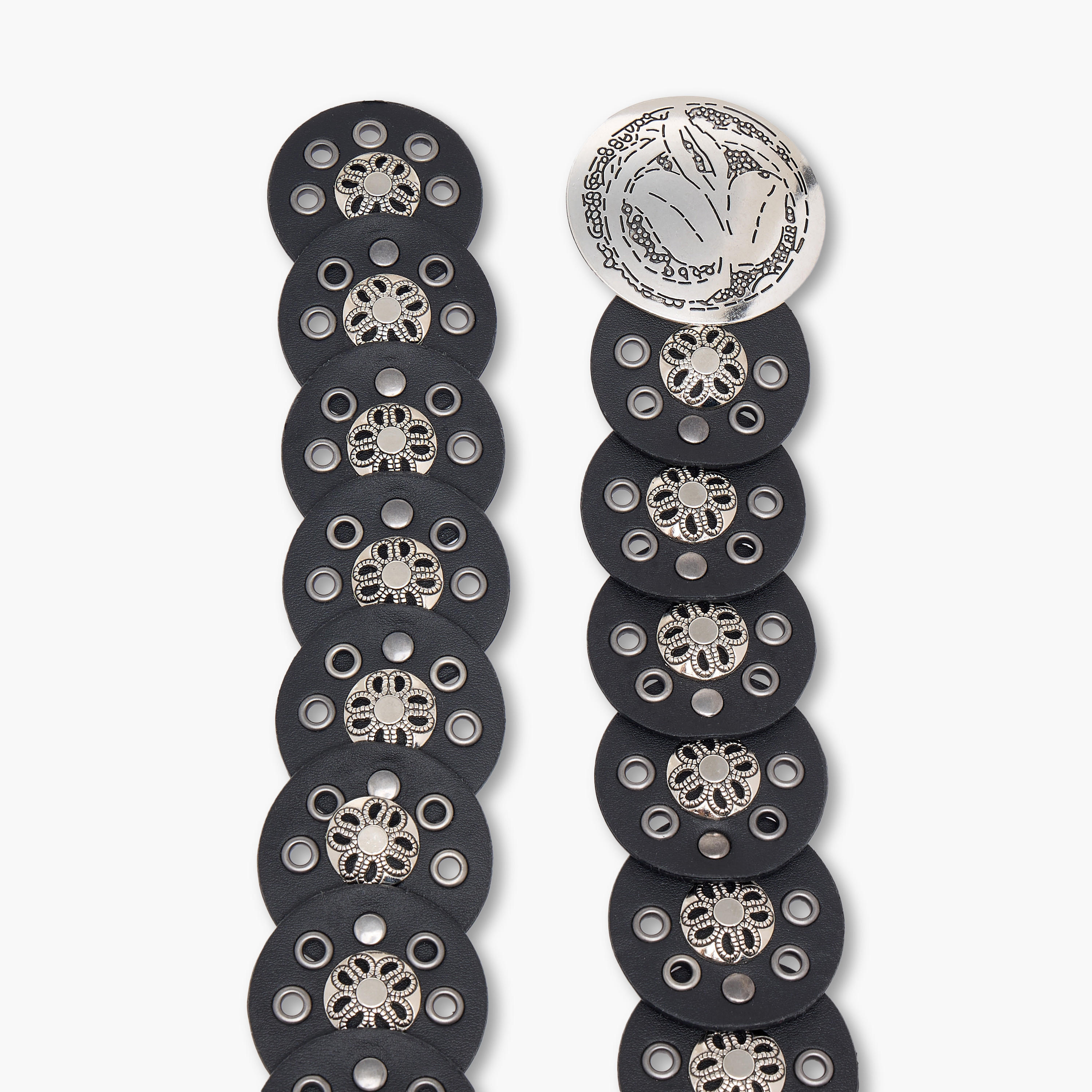 Metallic Eyelet Detail Disc Belt-women-clothingaccessories-belts-image-7
