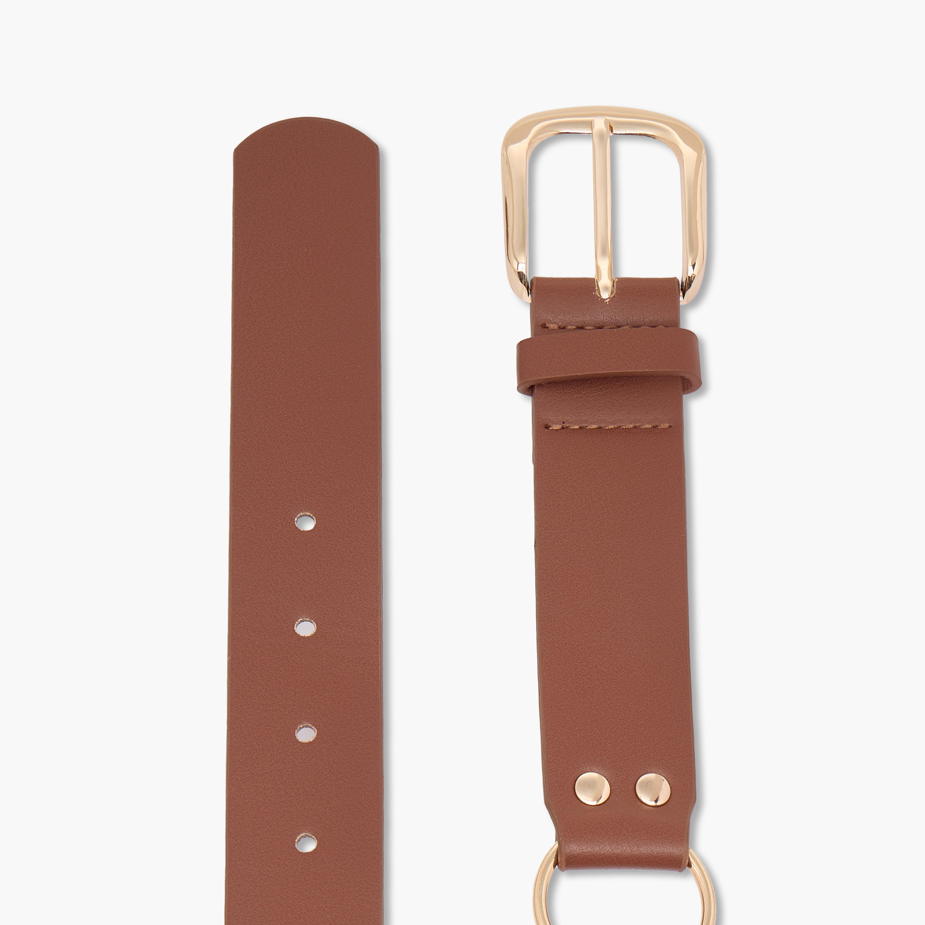 حزام بإبزيم إغلاق بدبوس وتزيينات معدنية-women-clothingaccessories-belts-image-7
