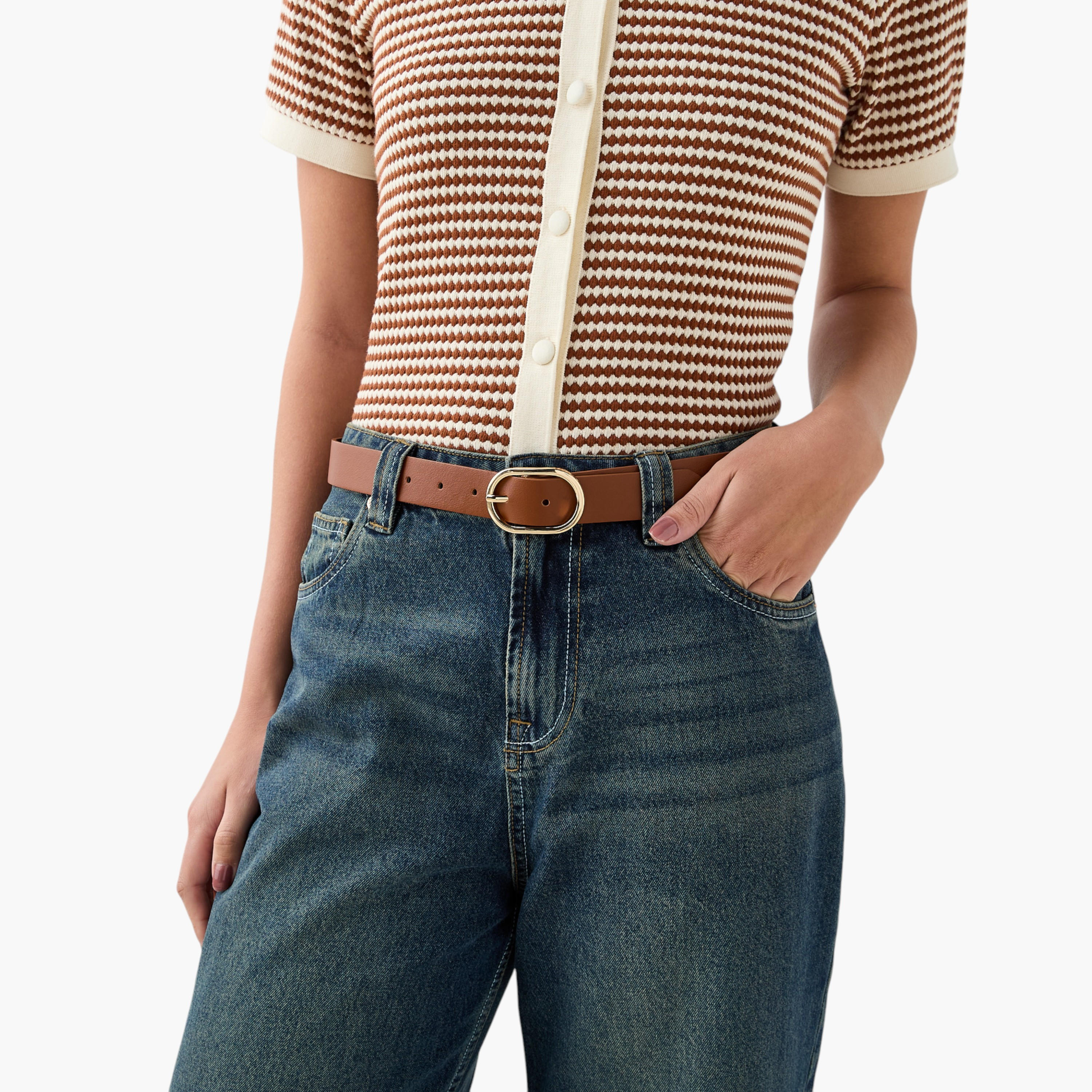 Belt with Pin Buckle Closure-women-clothingaccessories-belts-image-2