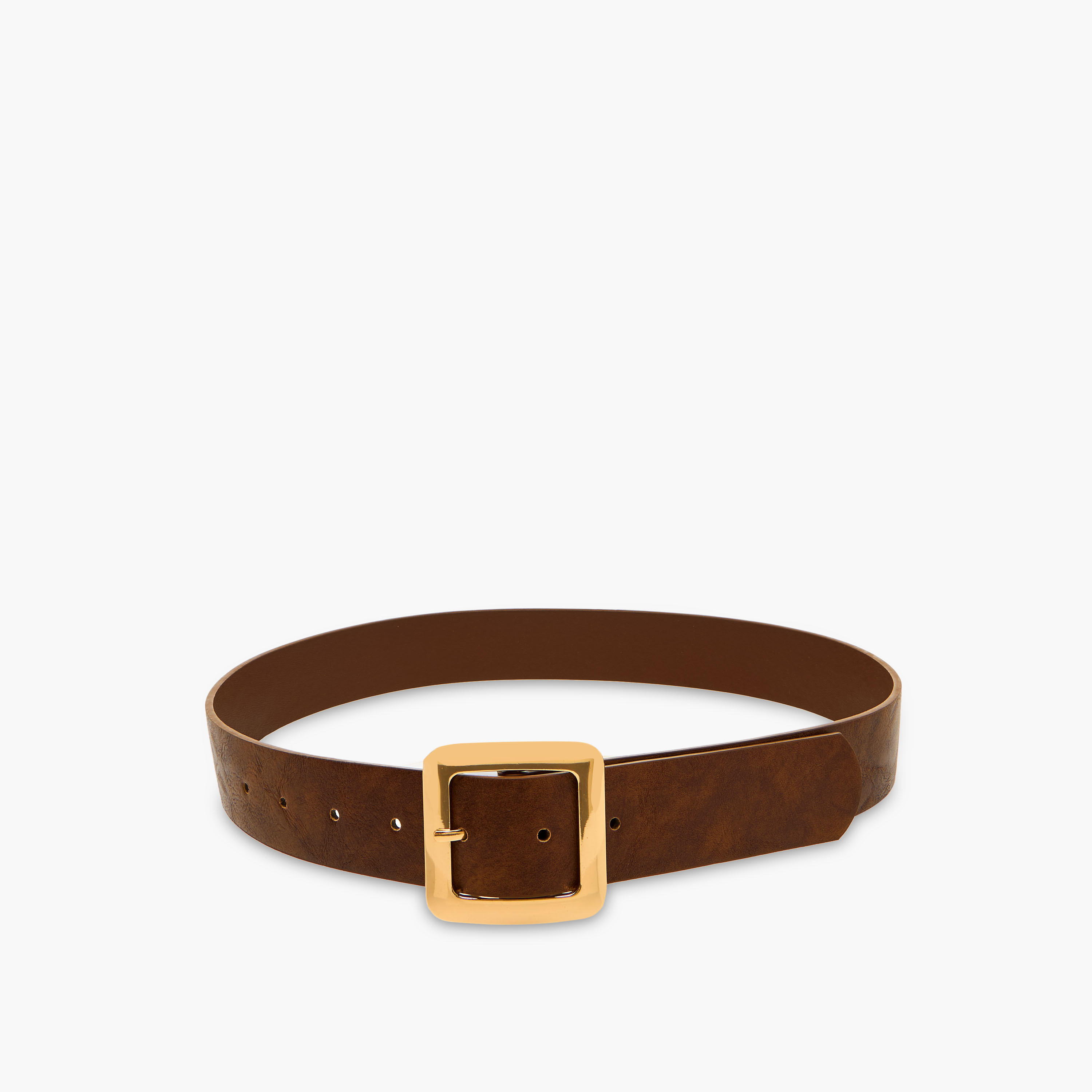 حزام بارز الملمس بإبزيم إغلاق بدبوس-women-clothingaccessories-belts-image-7