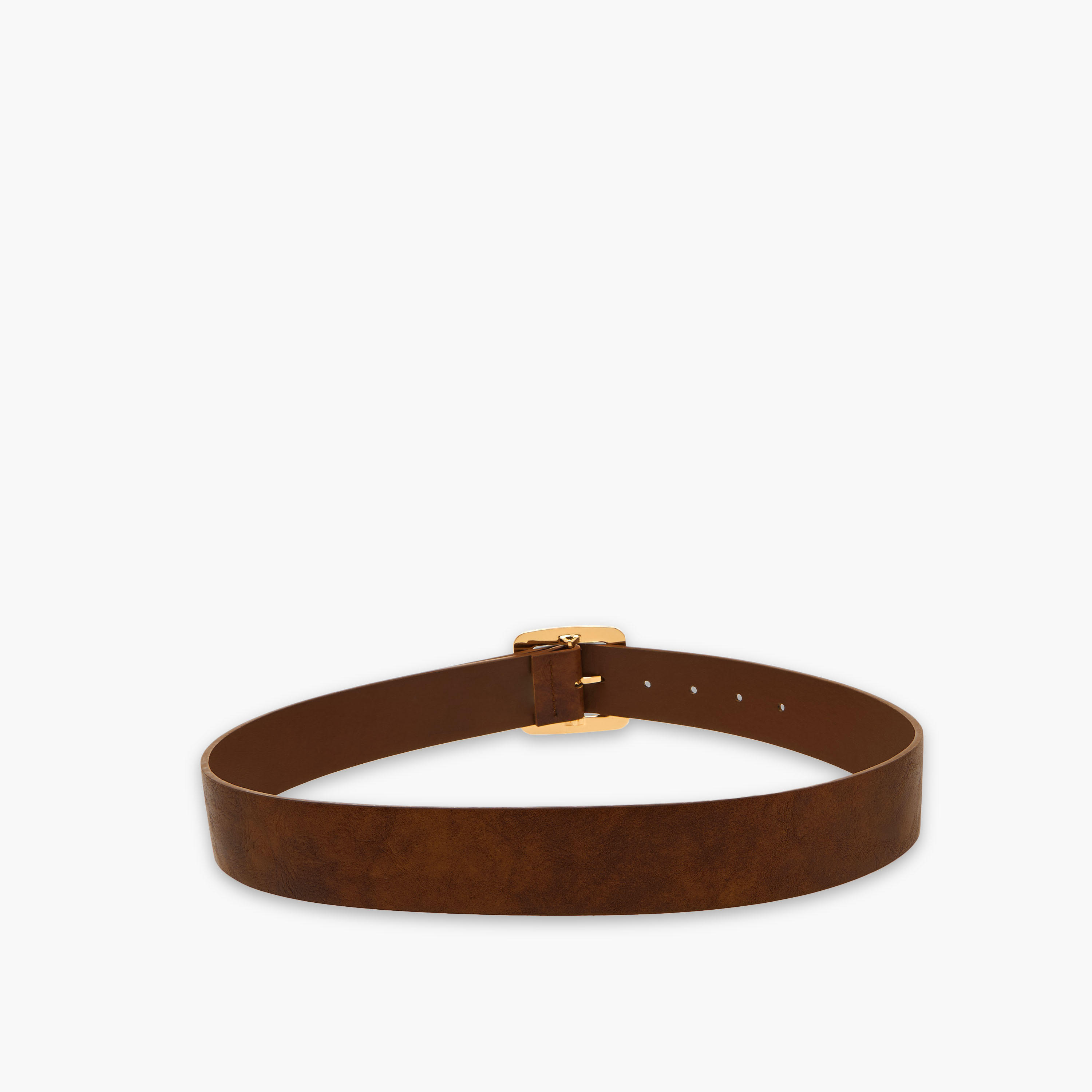حزام بارز الملمس بإبزيم إغلاق بدبوس-women-clothingaccessories-belts-image-4