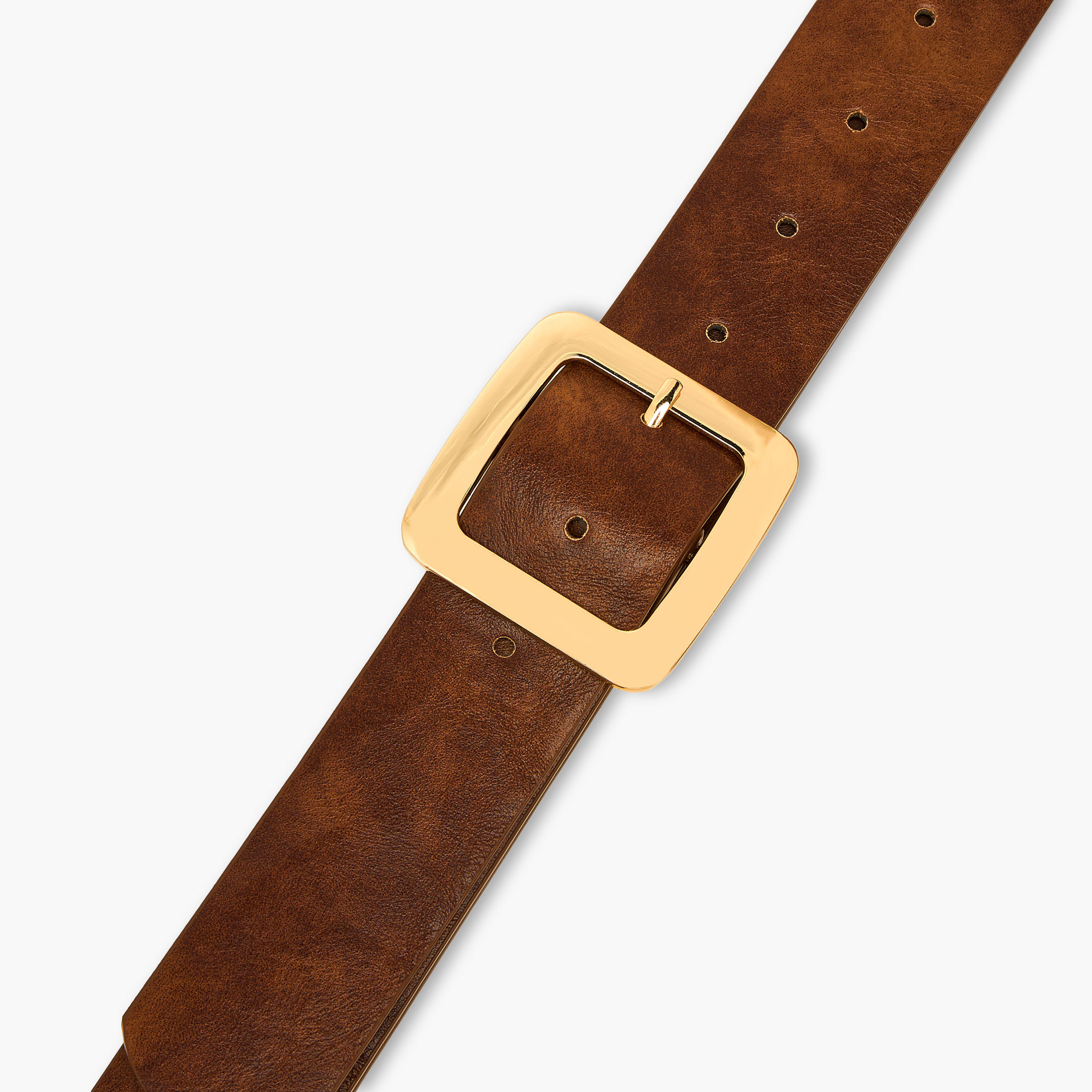حزام بارز الملمس بإبزيم إغلاق بدبوس-women-clothingaccessories-belts-image-3