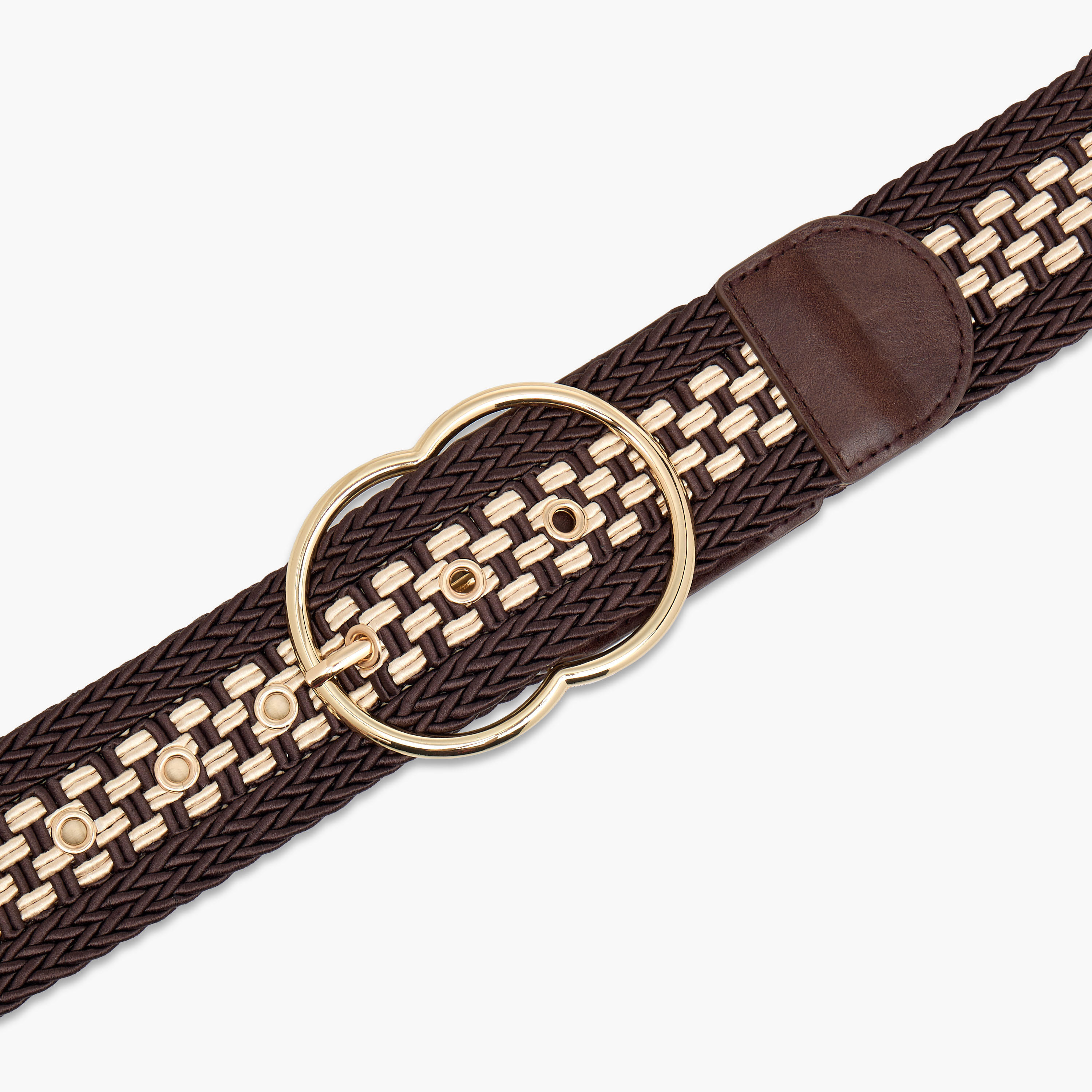 Textured Belt with Pin Buckle Closure-women-clothingaccessories-belts-image-5