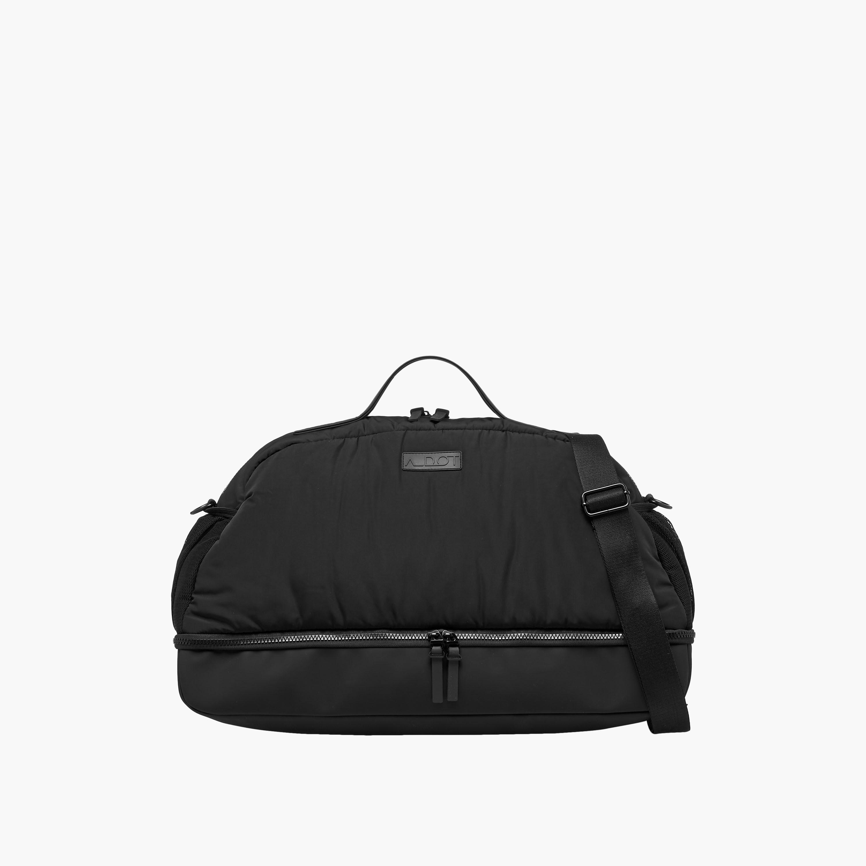 Duffle Bag with Double Handles and Zip Closure-women-bagsandwallets-handbags-image-1