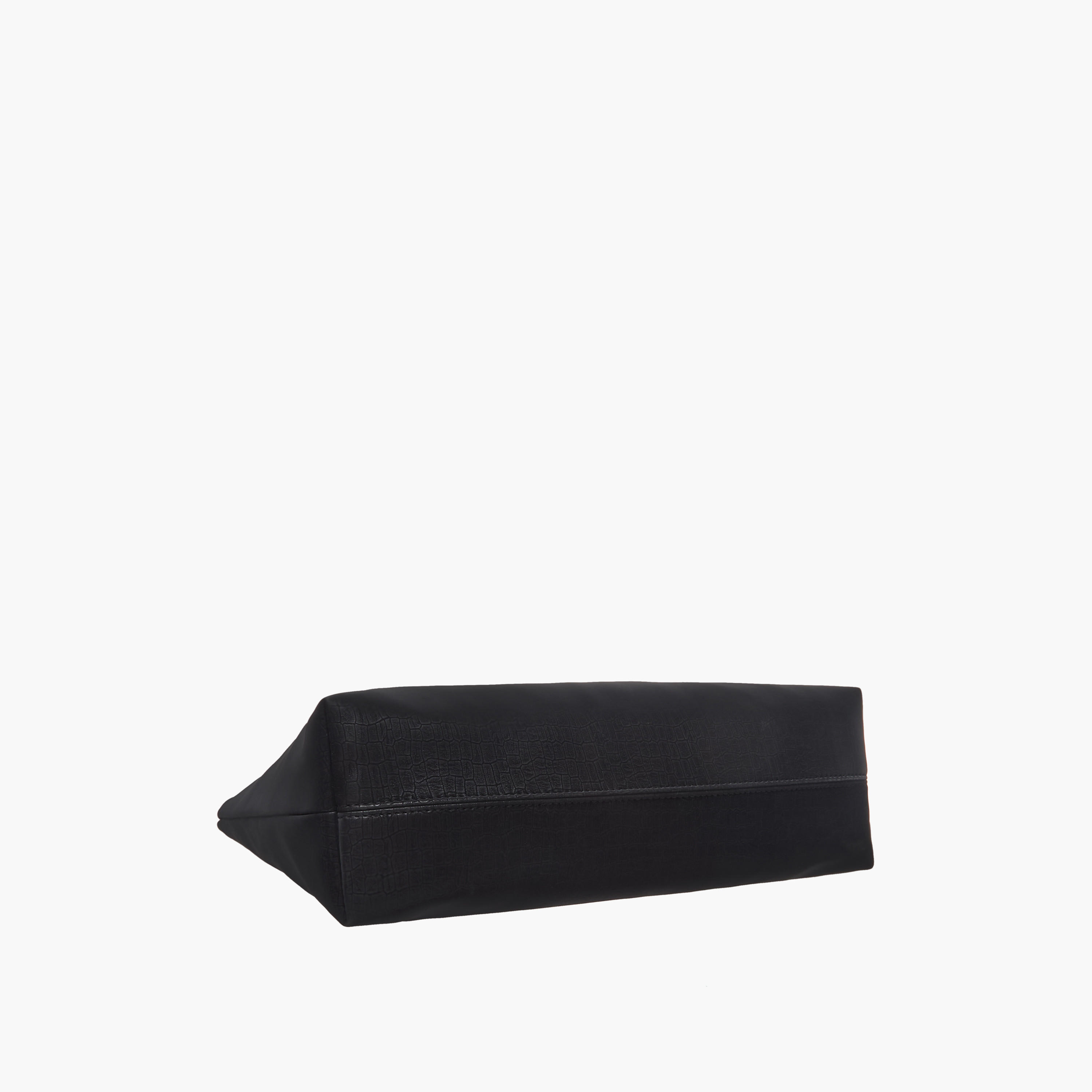 Textured Pouch with Zip Closure-women-bagsandwallets-handbags-image-7