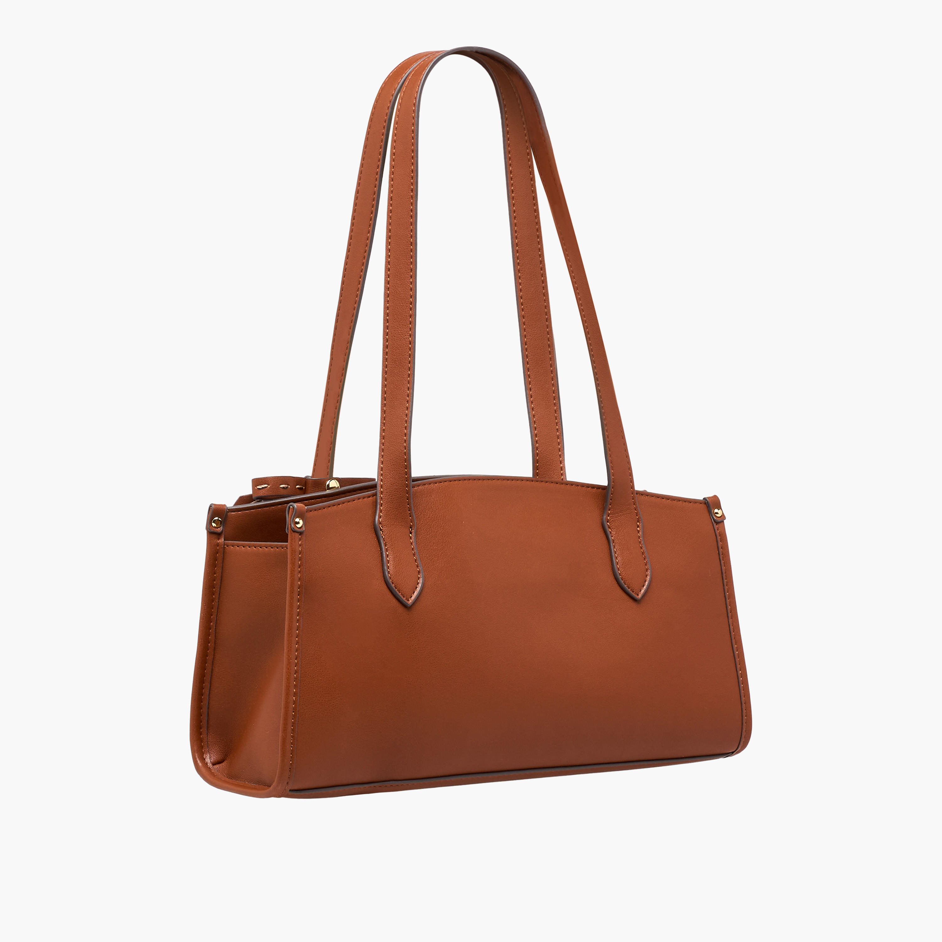 شنطة كتف بتفاصيل فيونكة وزر إغلاق-women-bagsandwallets-handbags-image-4