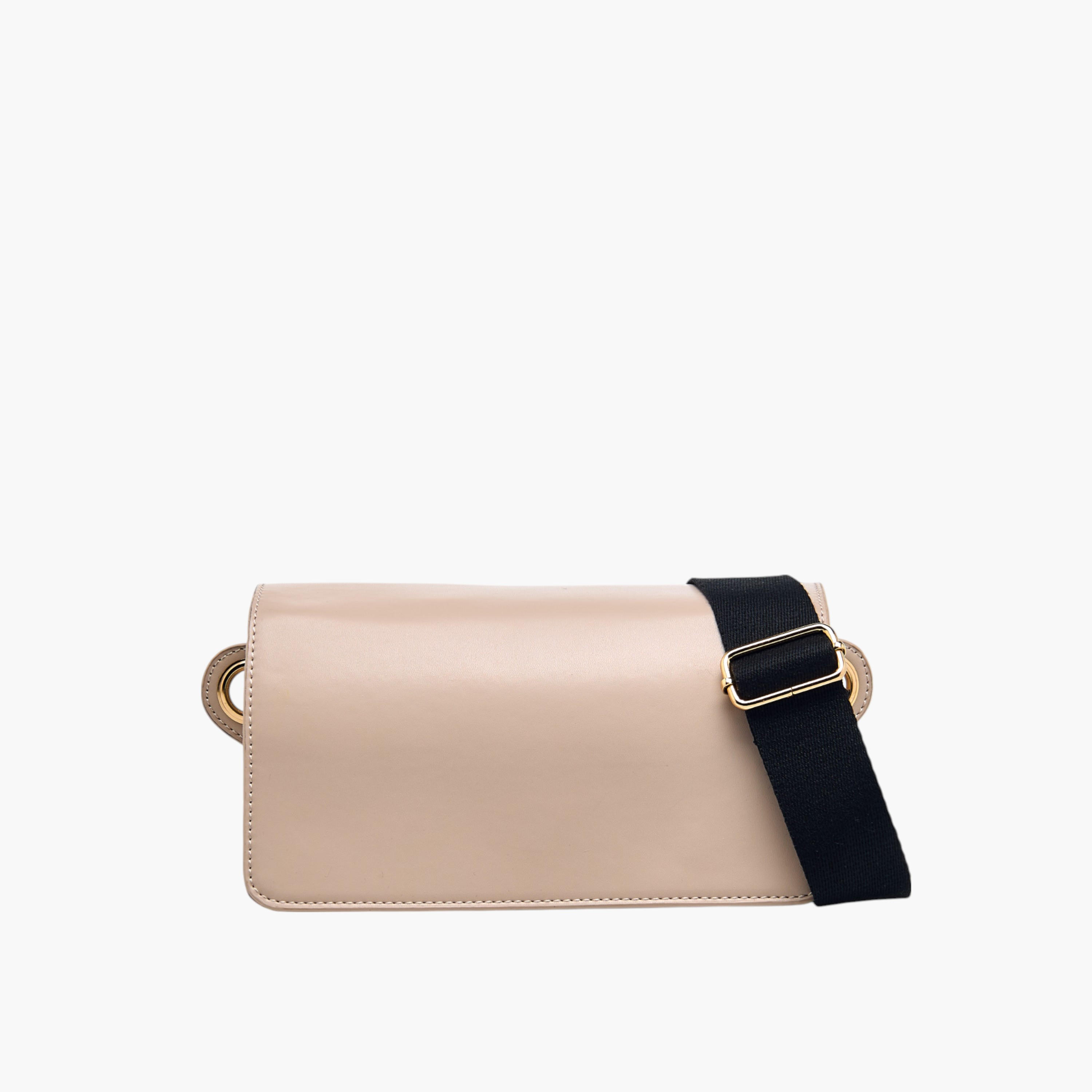 Textured Crossbody Bag with Adjustable Strap-women-bagsandwallets-handbags-image-1