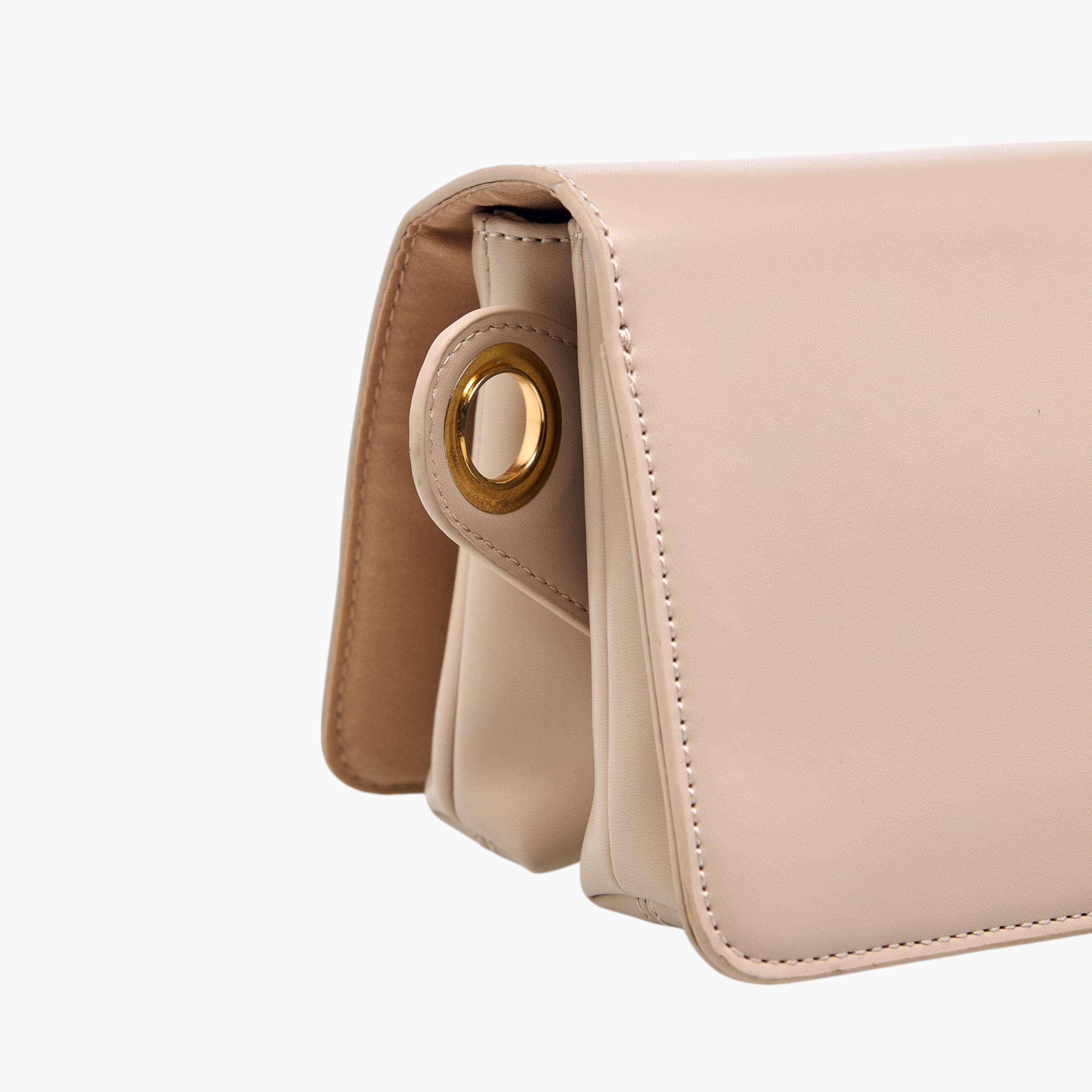Textured Crossbody Bag with Adjustable Strap-women-bagsandwallets-handbags-image-6