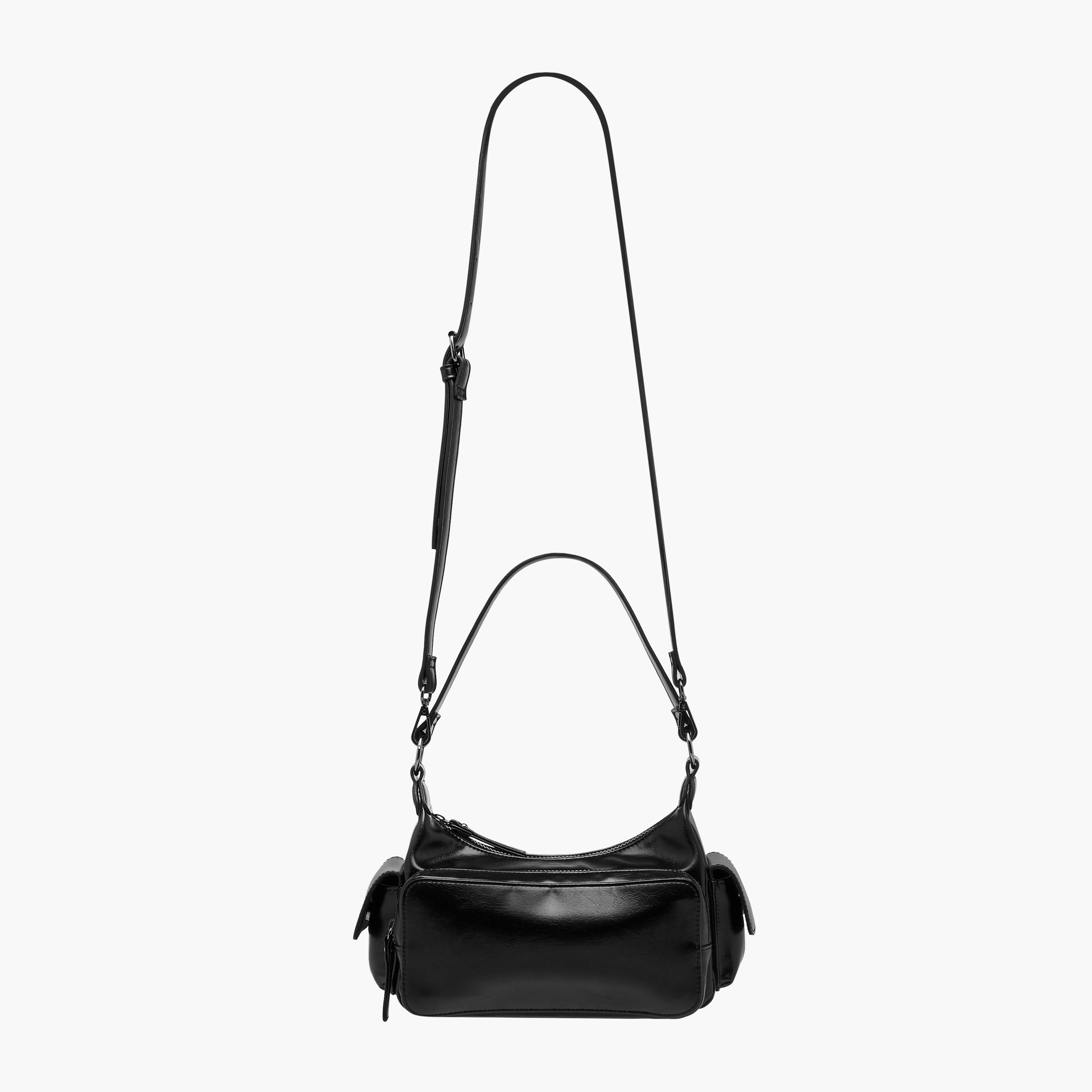 Multi Pocket Shoulder Bag with Zip Closure-women-bagsandwallets-handbags-image-3