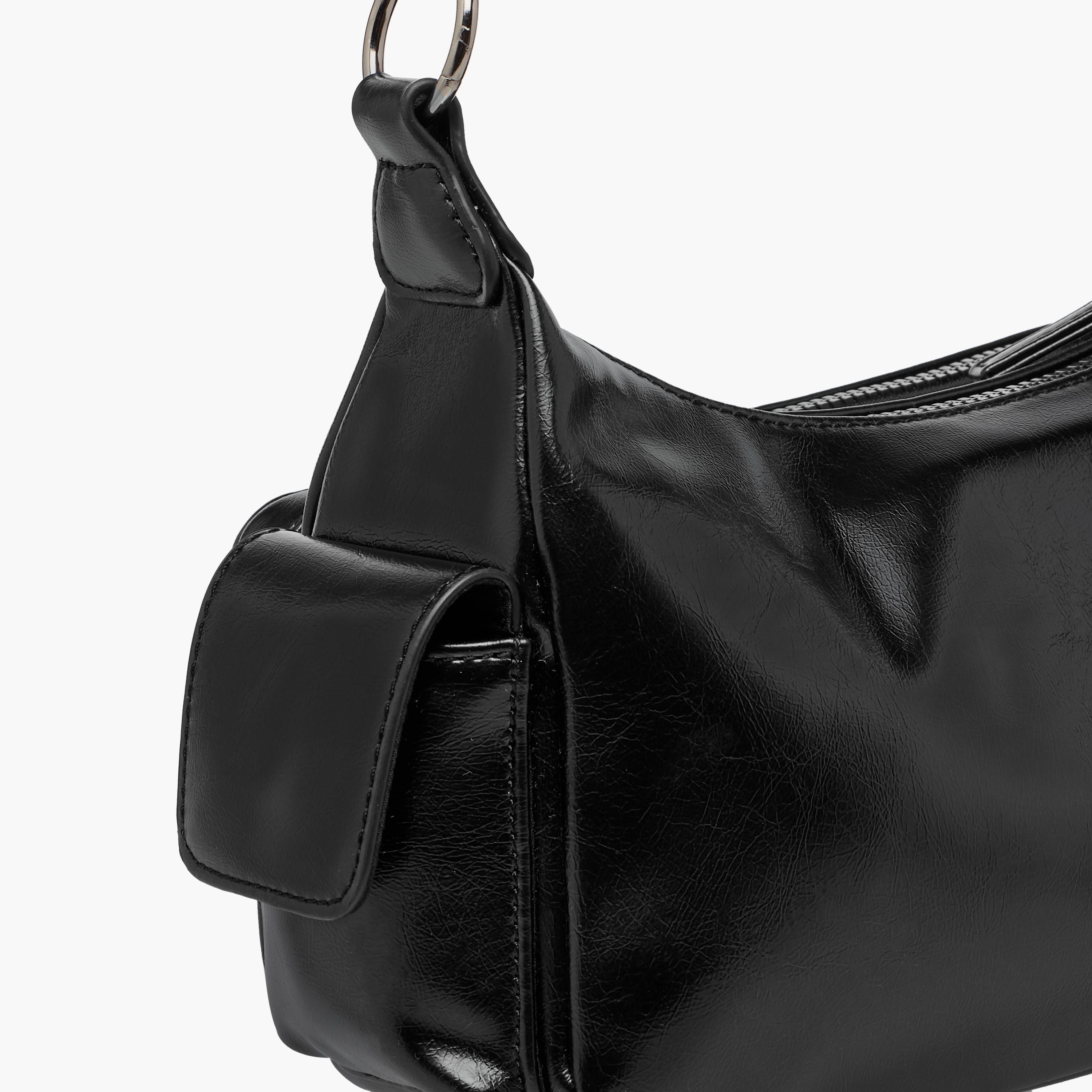 Multi Pocket Shoulder Bag with Zip Closure-women-bagsandwallets-handbags-image-6