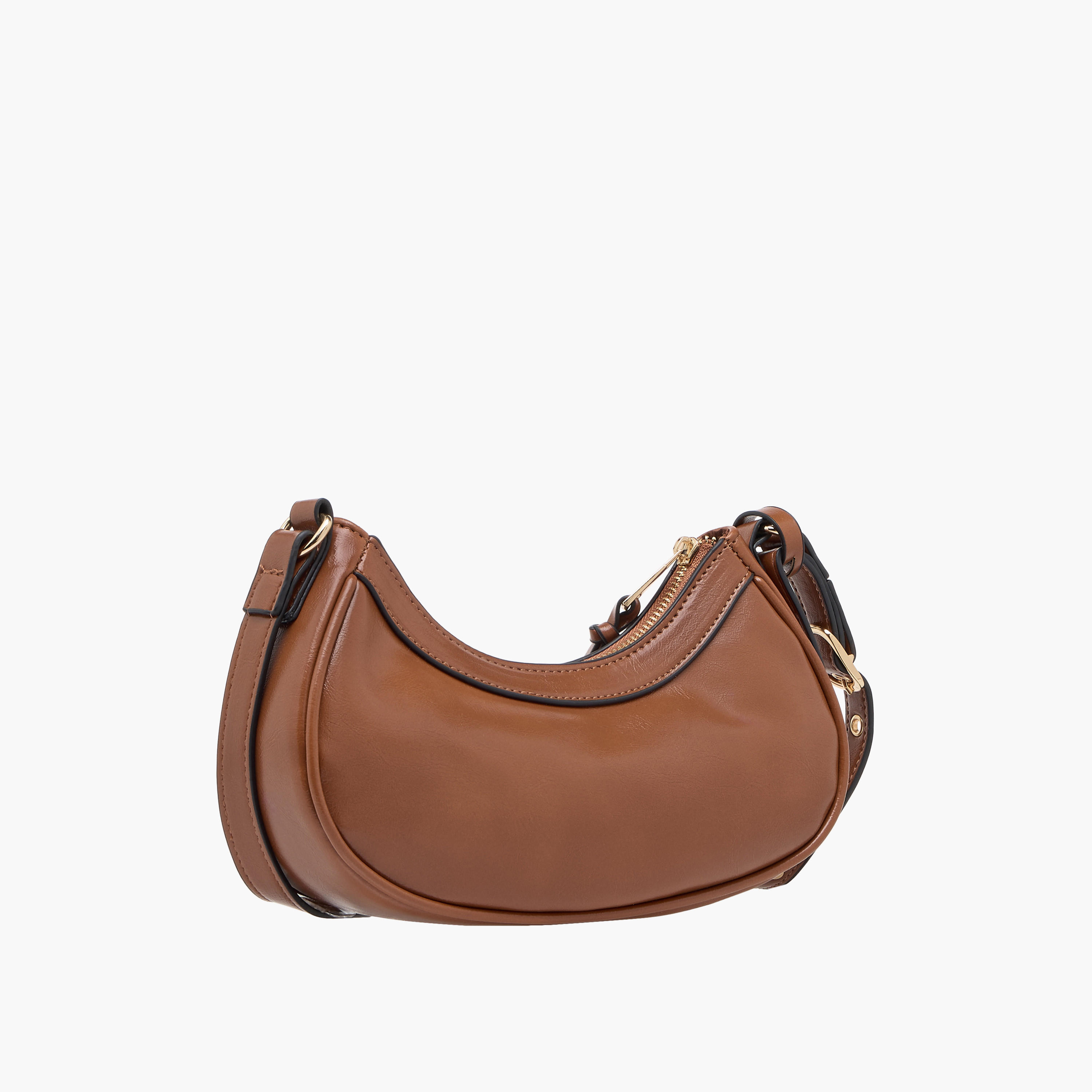 Adjustable Strap Detail Crossbody Bag with Zip Closure and Pouch-women-bagsandwallets-handbags-image-4