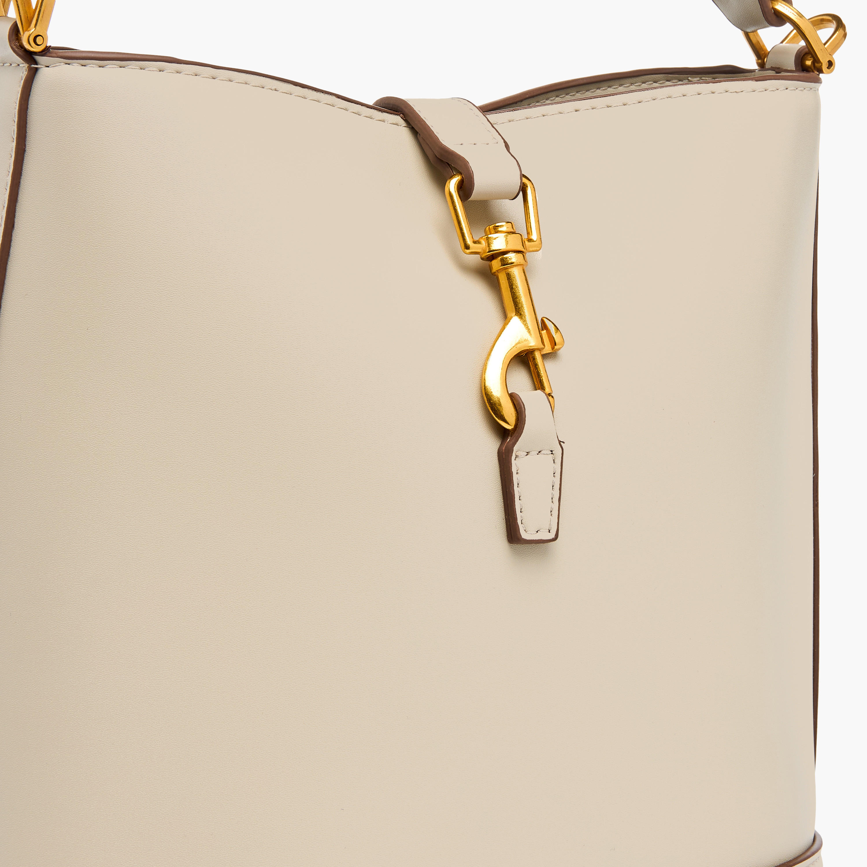 Textured Bucket Bag with Lobster Clasp Closure and Grab Handle-women-bagsandwallets-handbags-image-5