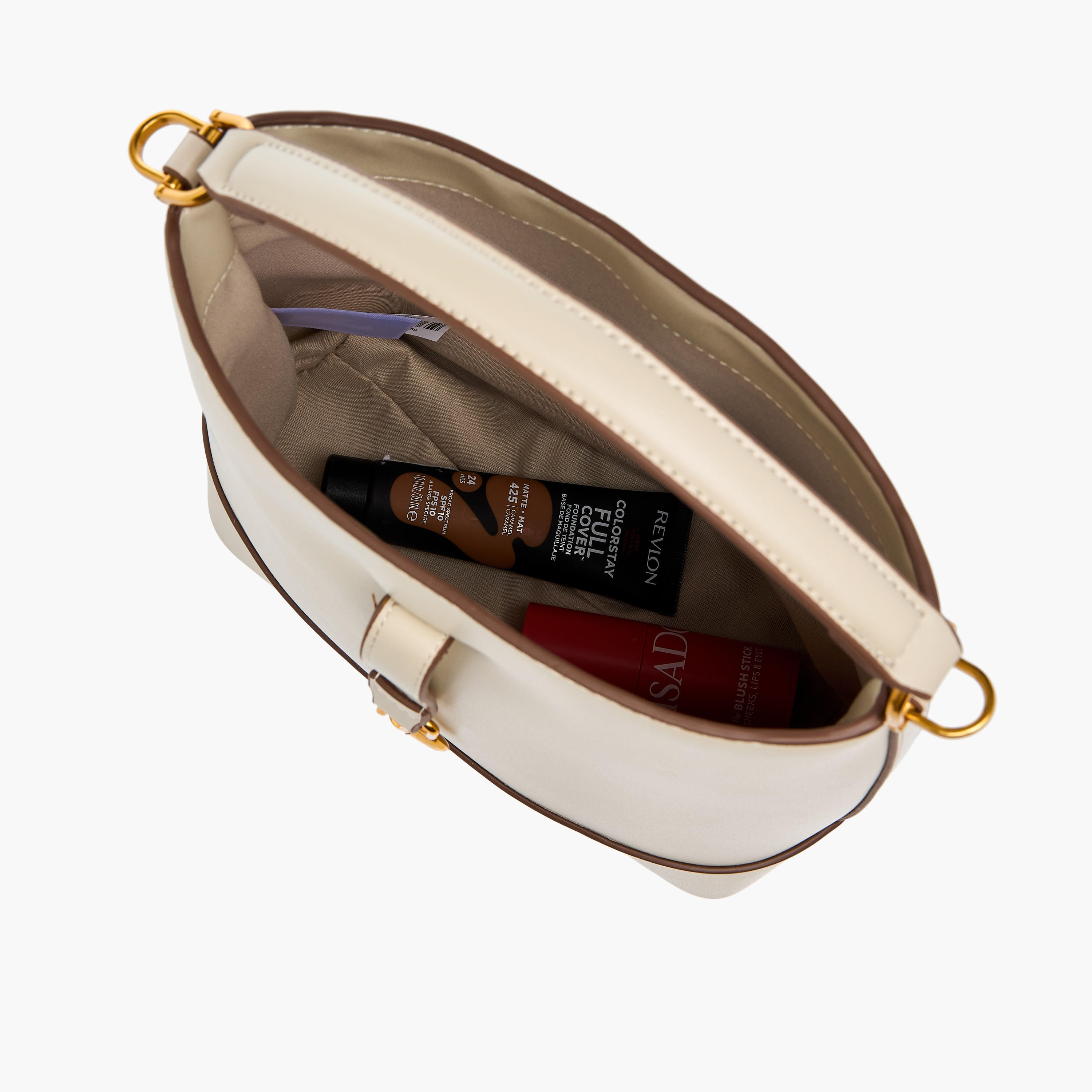 Textured Bucket Bag with Lobster Clasp Closure and Grab Handle-women-bagsandwallets-handbags-image-9