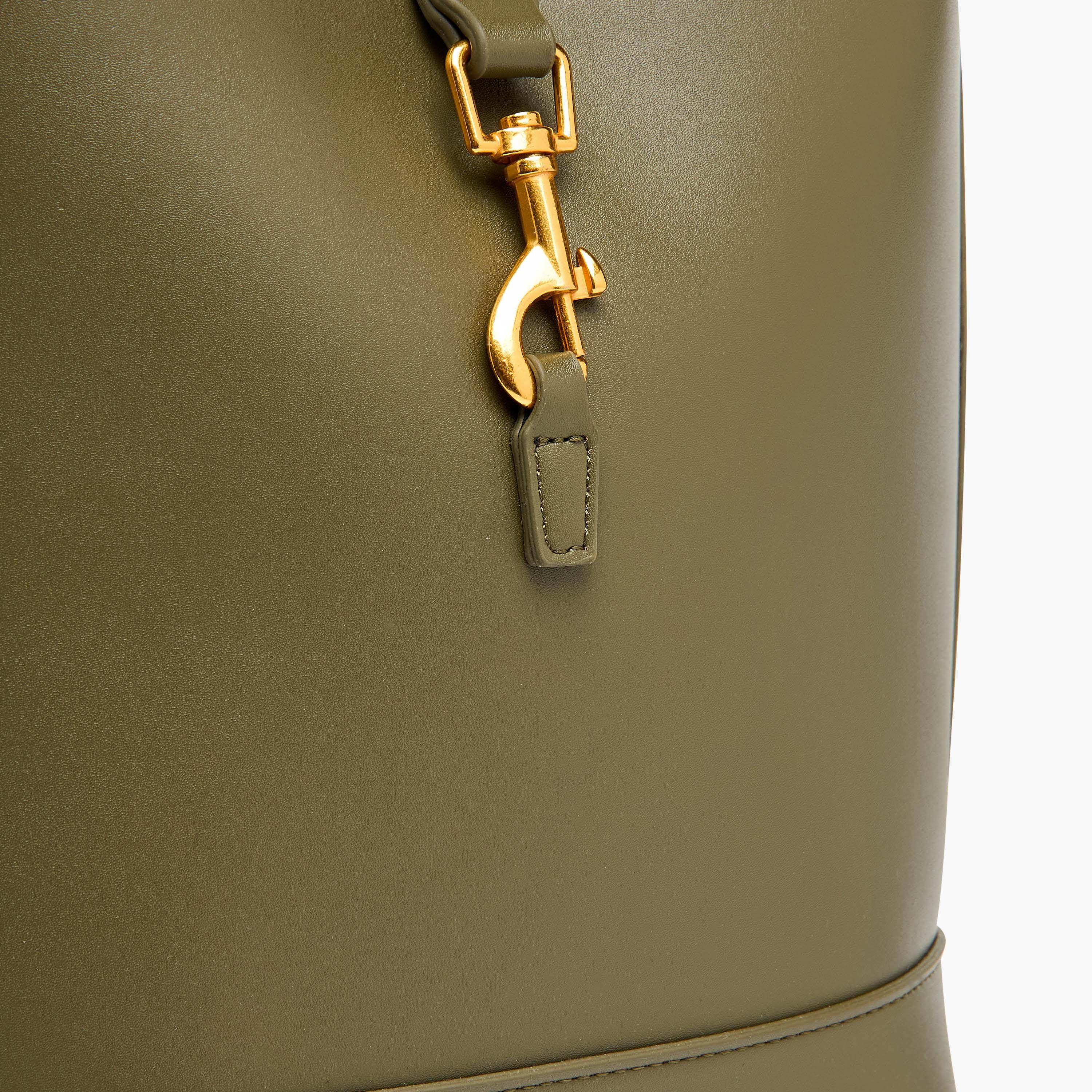 شنطة دلو بارزة الملمس بمشبك إغلاق ومقبض-women-bagsandwallets-handbags-image-5