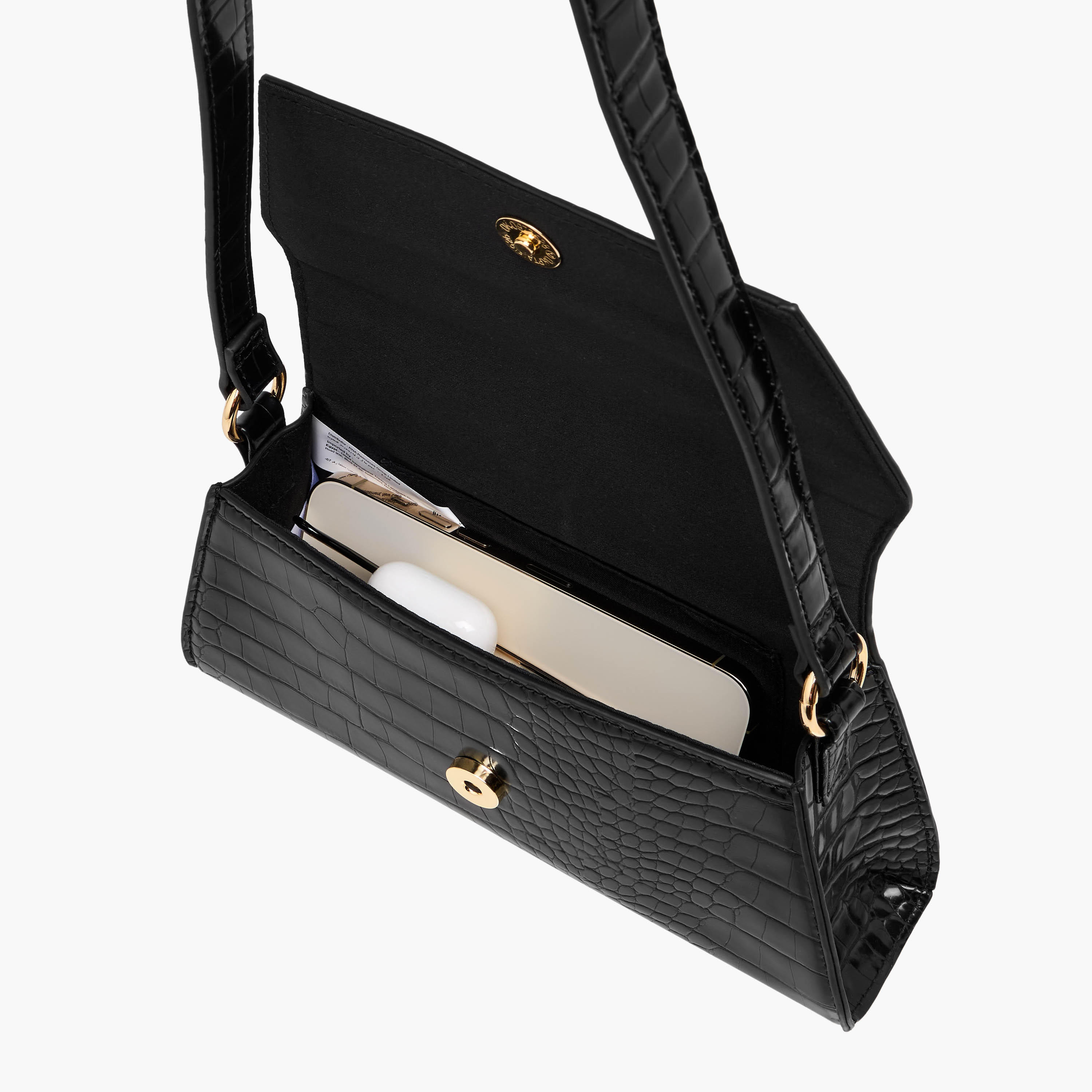 شنطة كتف بارزة الملمس بزر إغلاق-women-bagsandwallets-handbags-image-8