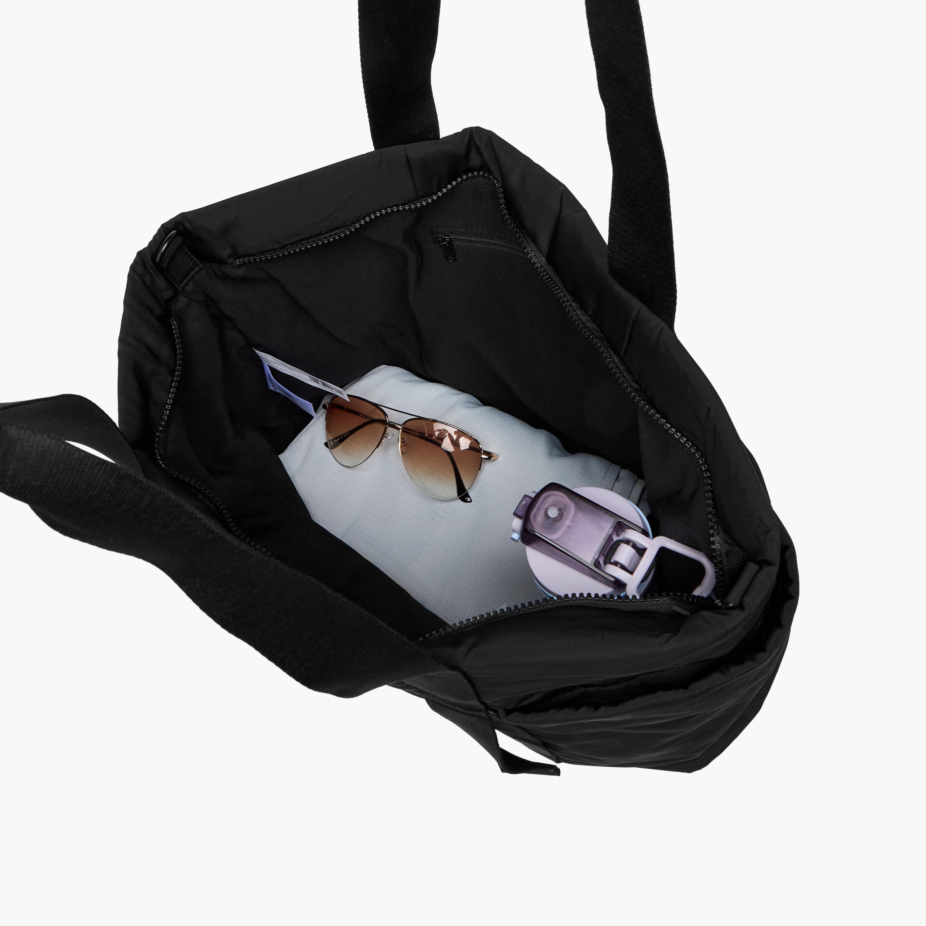 شنطة توت بسحاب إغلاق وحمالات قابلة للتعديل-women-bagsandwallets-handbags-image-1