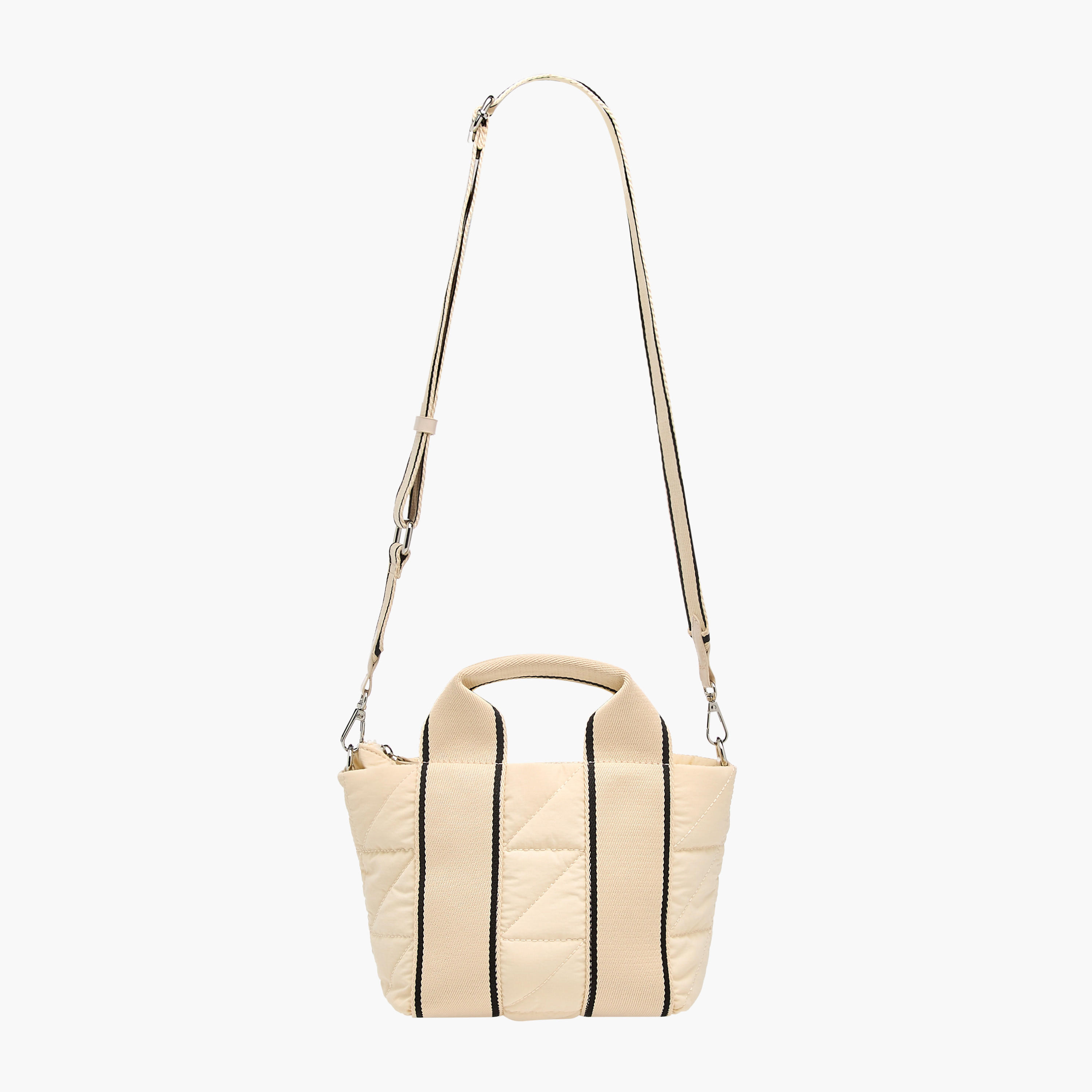 شنطة توتي صغيرة مبطنة مقلمة بسحاب إغلاق-women-bagsandwallets-handbags-image-7
