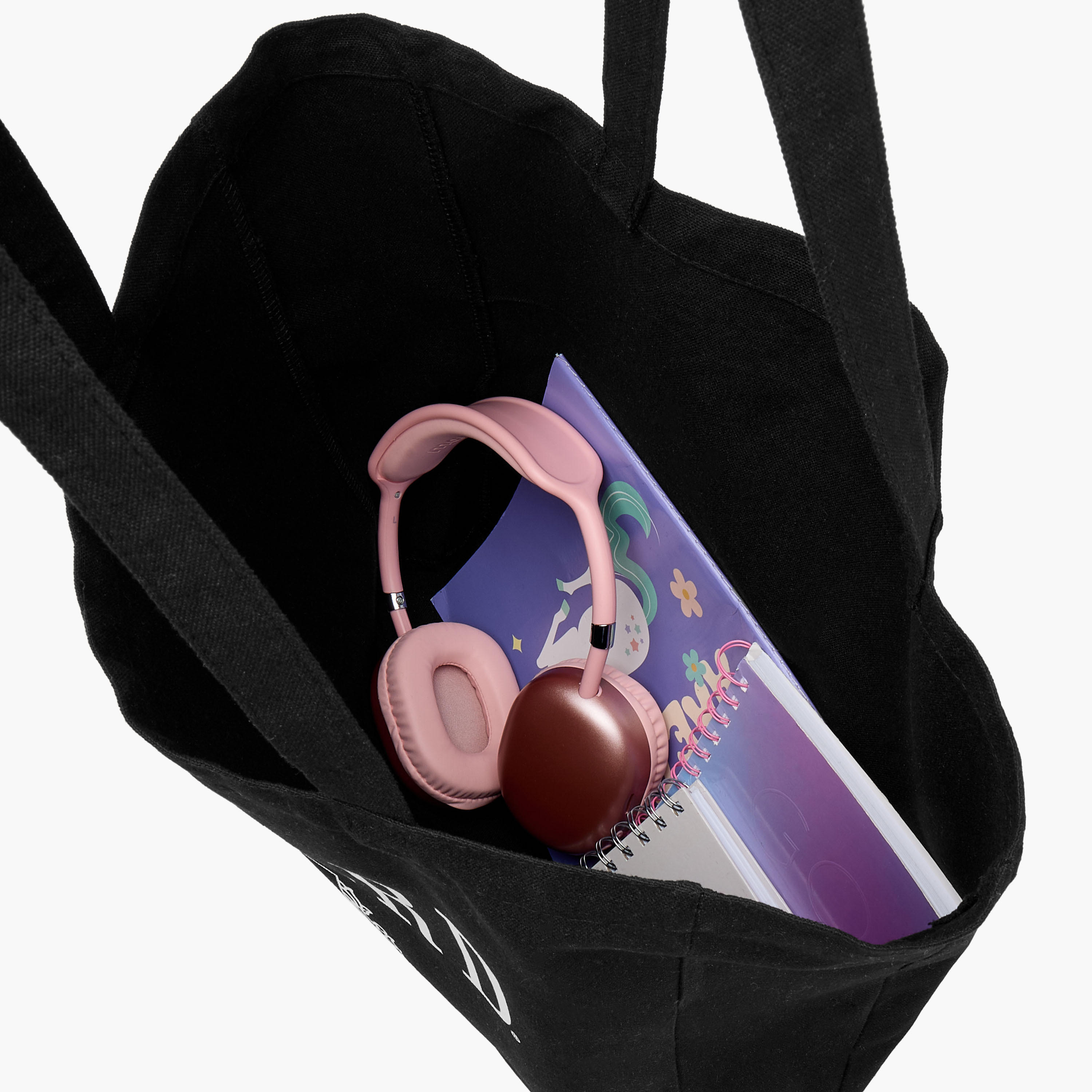 Harvard Print Shopper Bag with Double Handles-women-bagsandwallets-handbags-image-7
