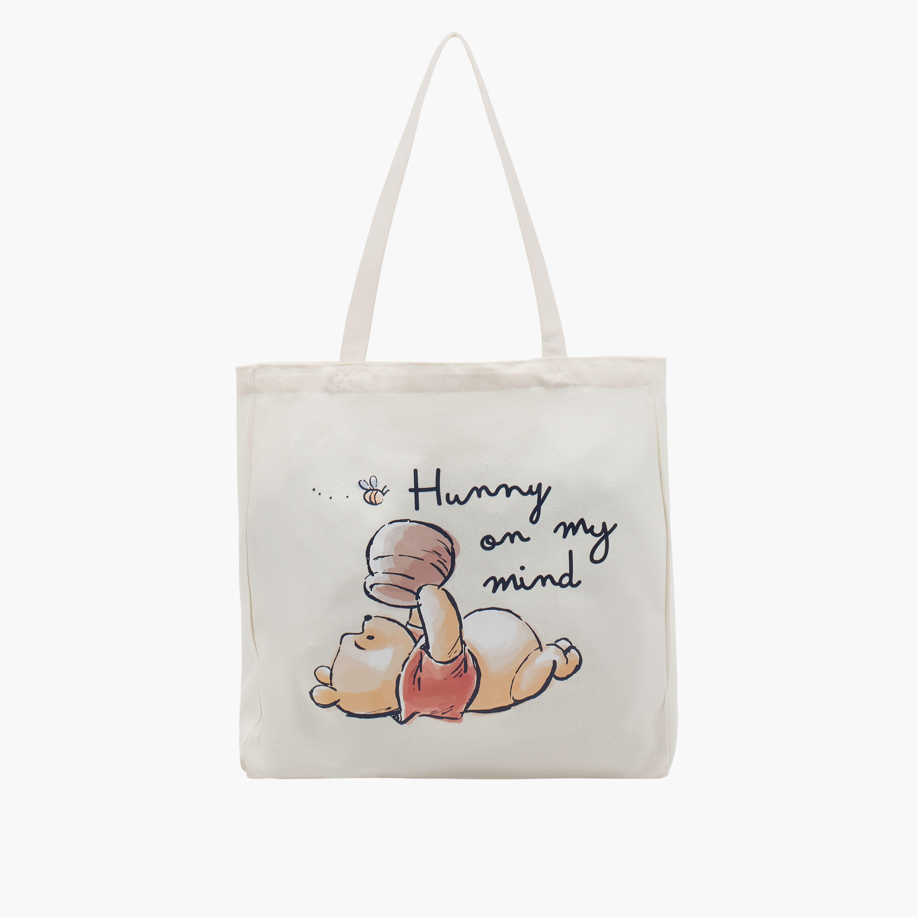 شنطة تسوق بطبعات ويني ذا بوه مع مقابض-women-bagsandwallets-handbags-image-7