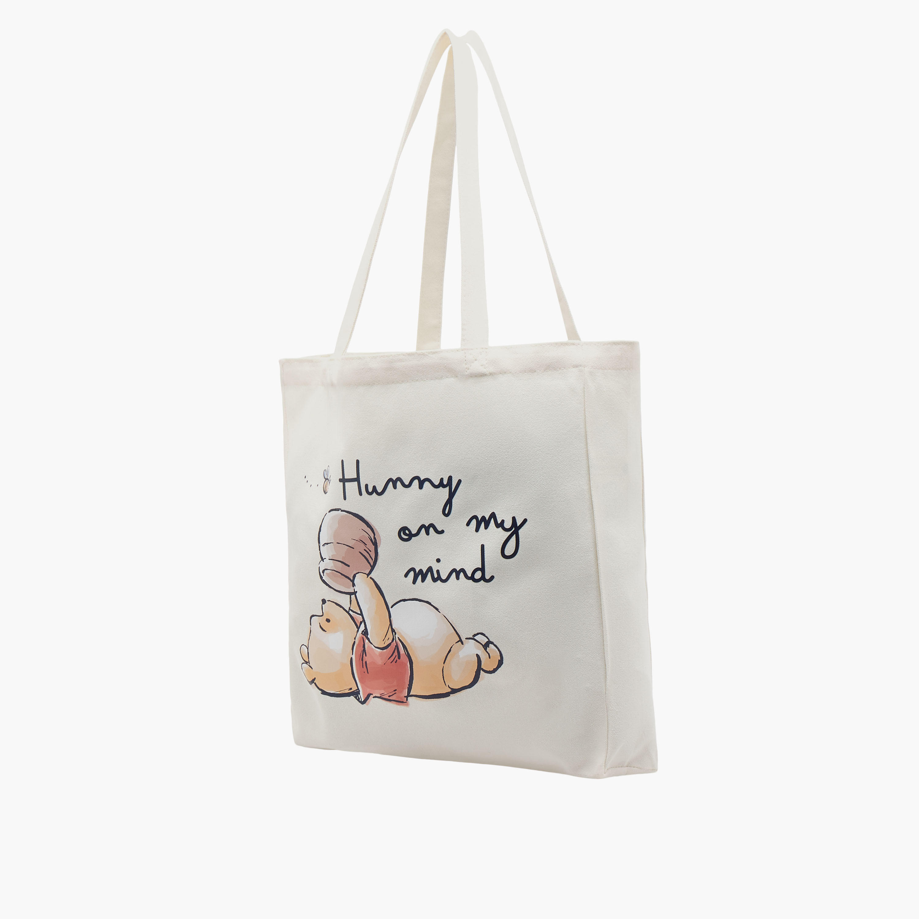 شنطة تسوق بطبعات ويني ذا بوه مع مقابض-women-bagsandwallets-handbags-image-5