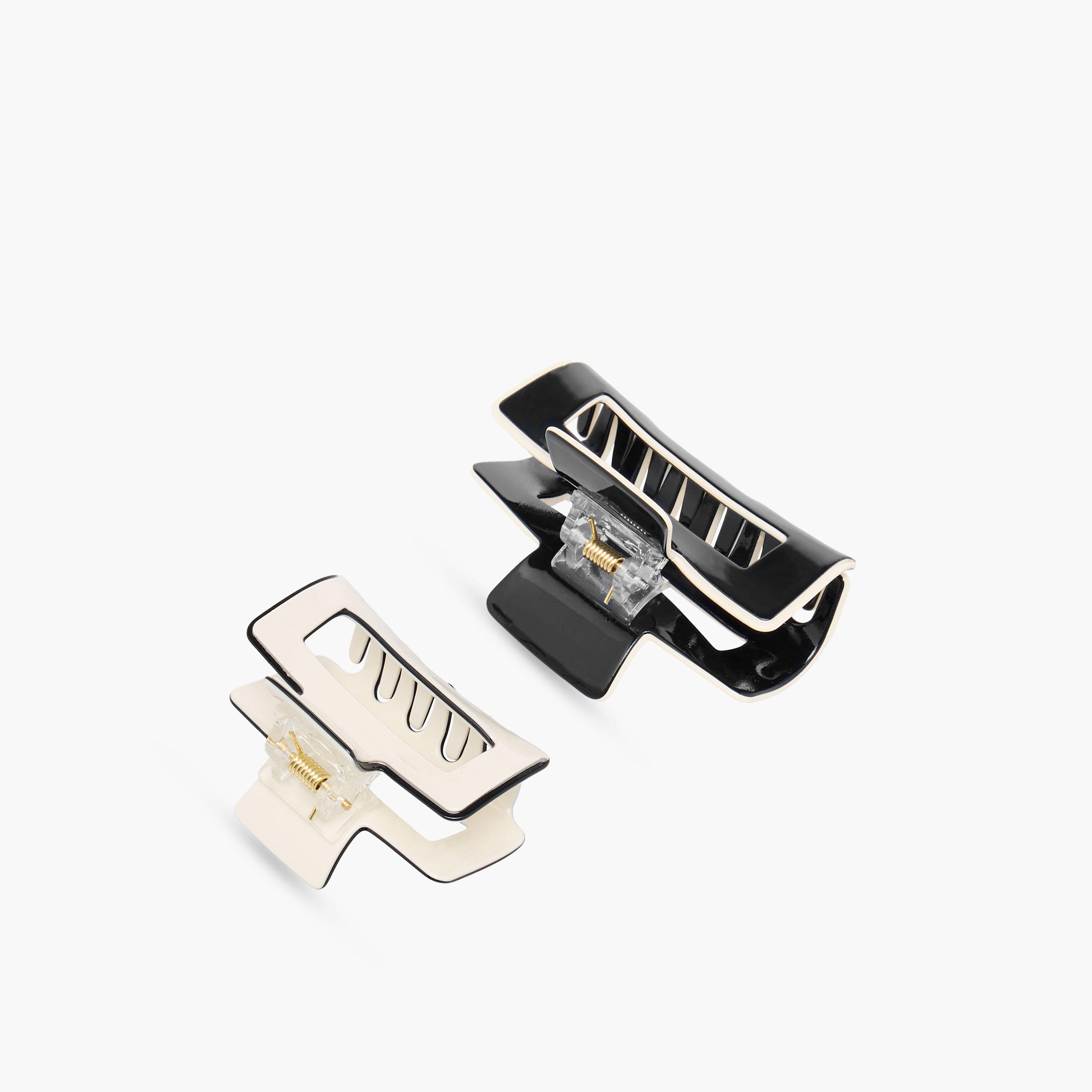 Set of 2 - Contrast Detail Hair Clamp-women-hairaccessories-clamps-image-5