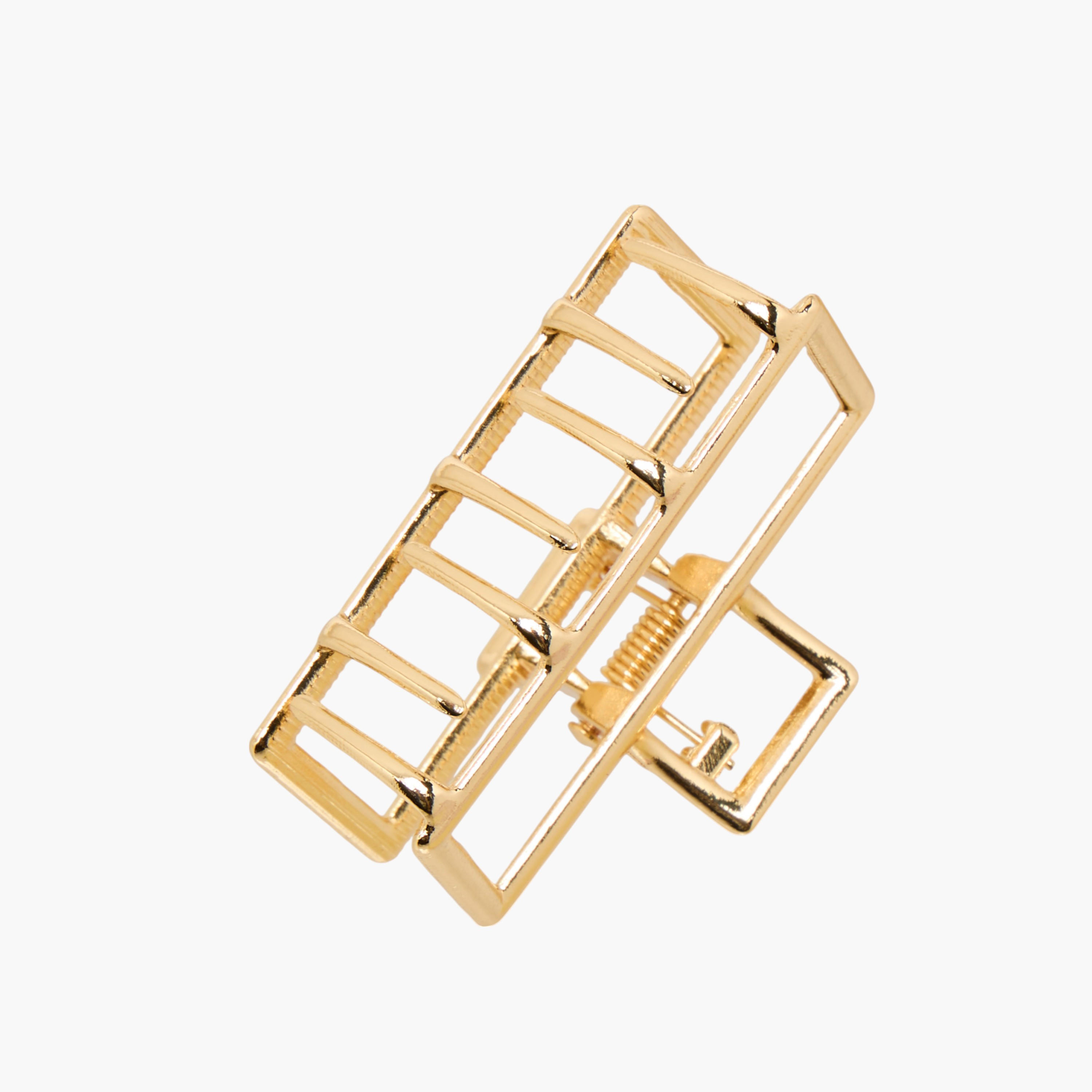 مشابك شعر ميتاليك - طقم من 4 قطع-women-hairaccessories-clips-image-1