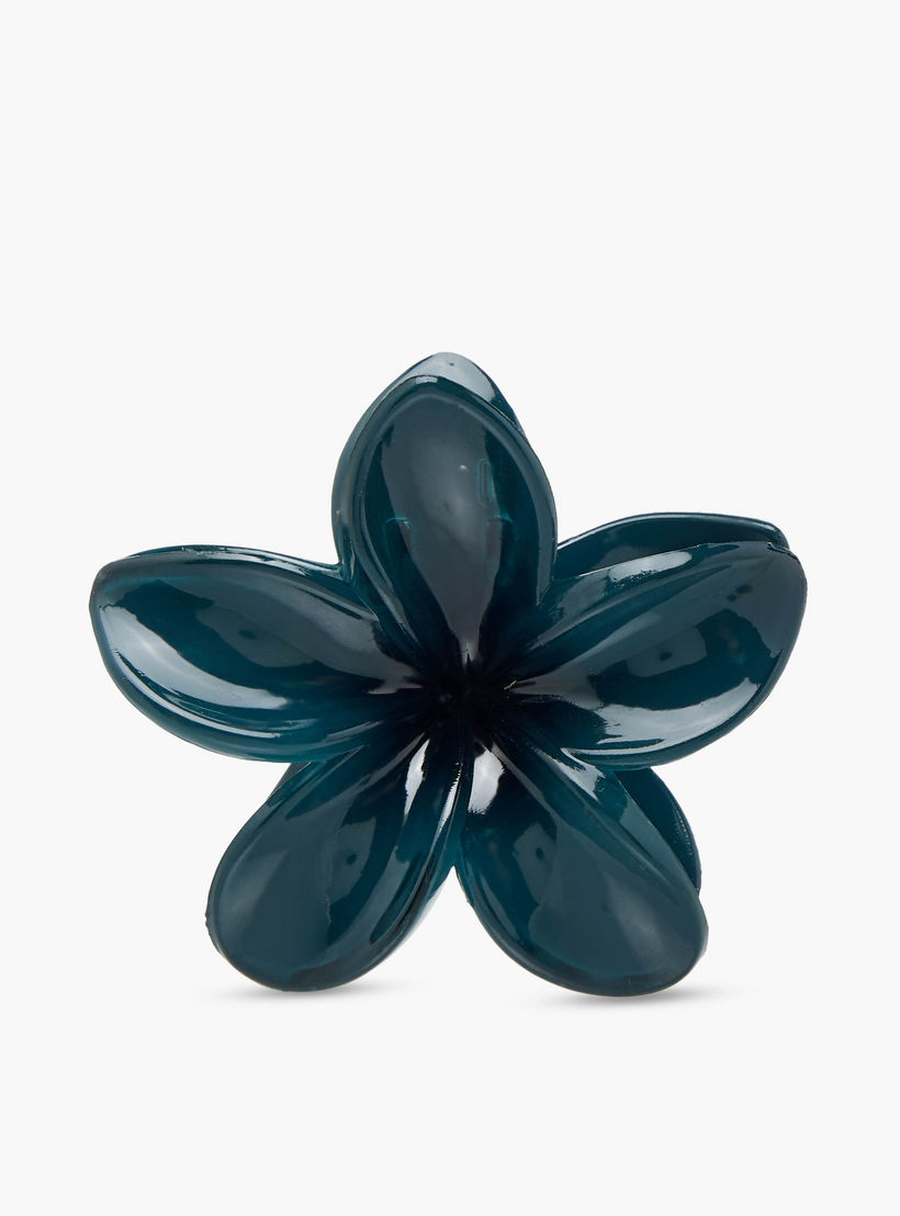 Set of 5 - Floral Shaped Hair Clamp-women-hairaccessories-clamps-image-2