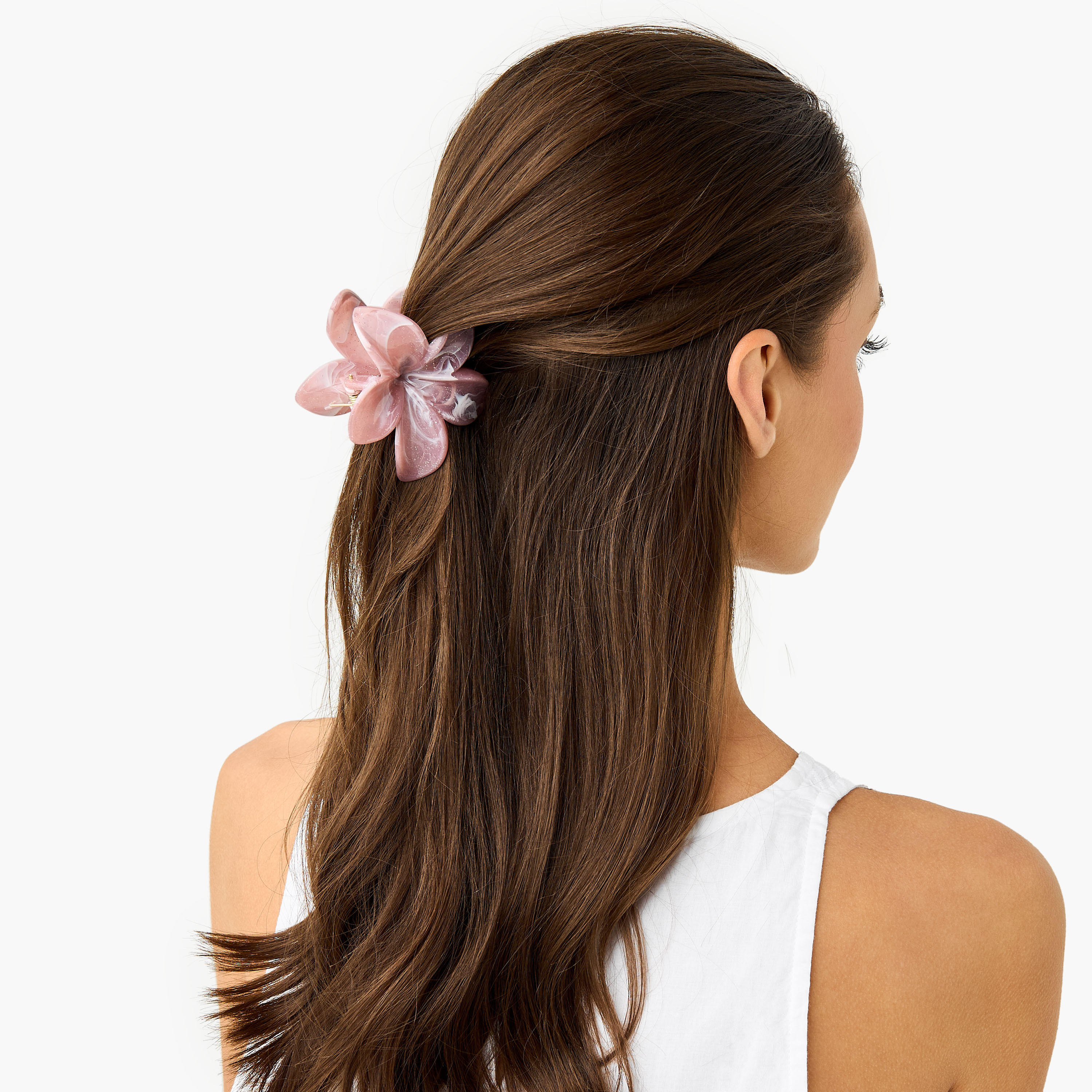 مشابك شعر بتصميم زهري - طقم من 5 قطع-women-hairaccessories-clamps-image-3