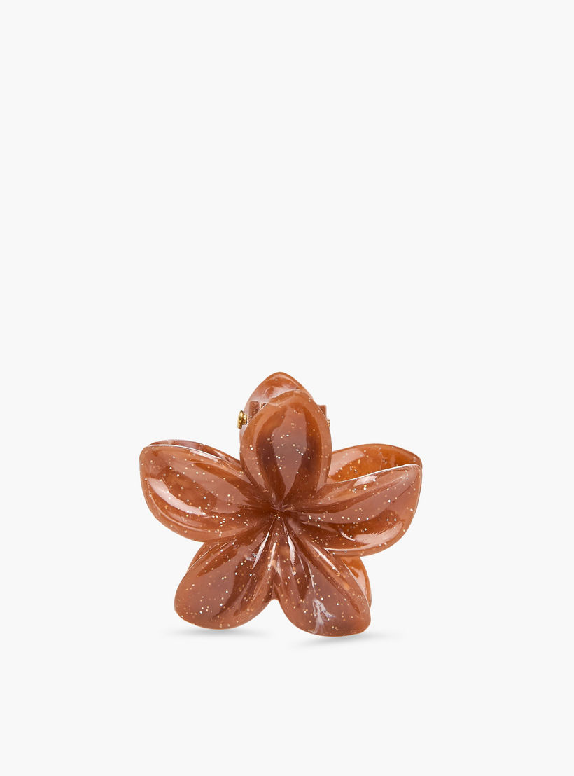 Set of 5 - Floral Shaped Hair Clamp-women-hairaccessories-clamps-image-6