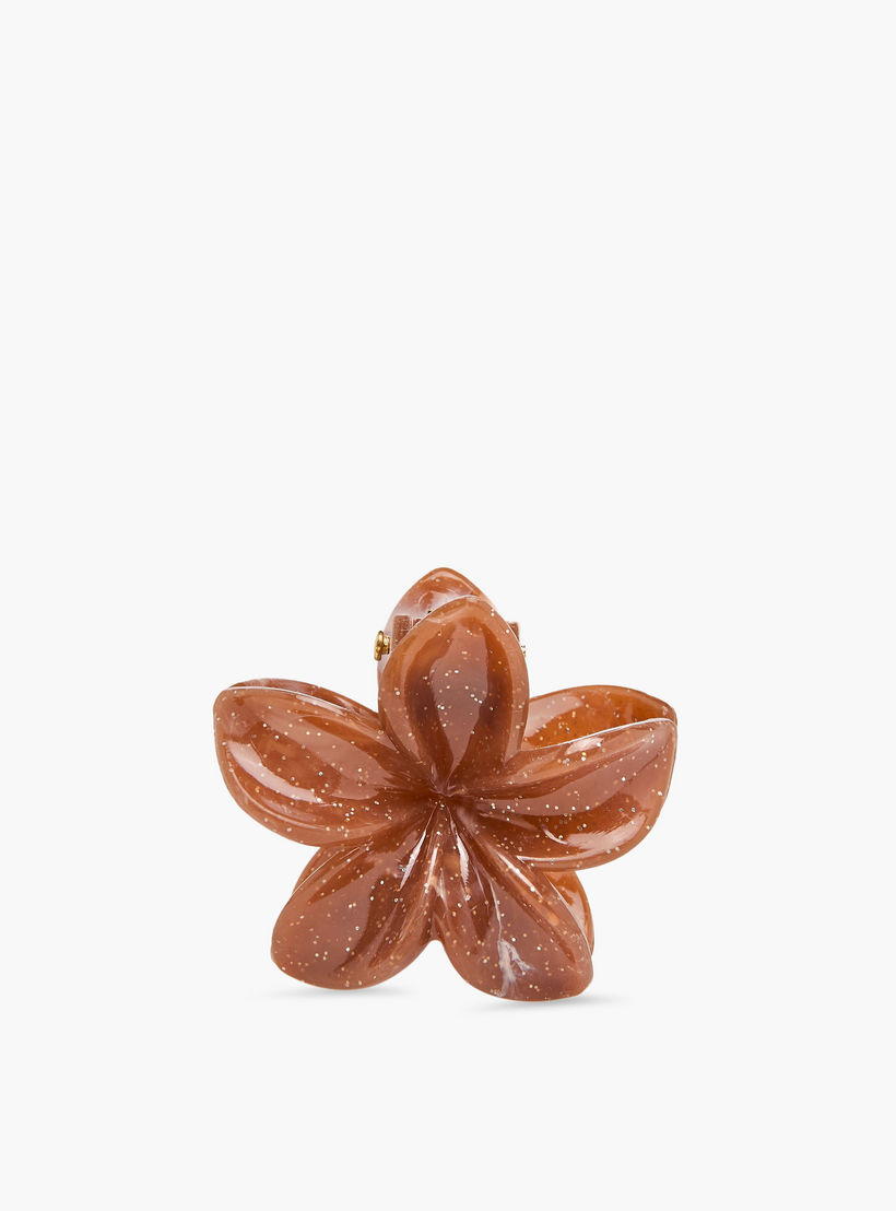 Set of 5 - Floral Shaped Hair Clamp-women-hairaccessories-clamps-image-7