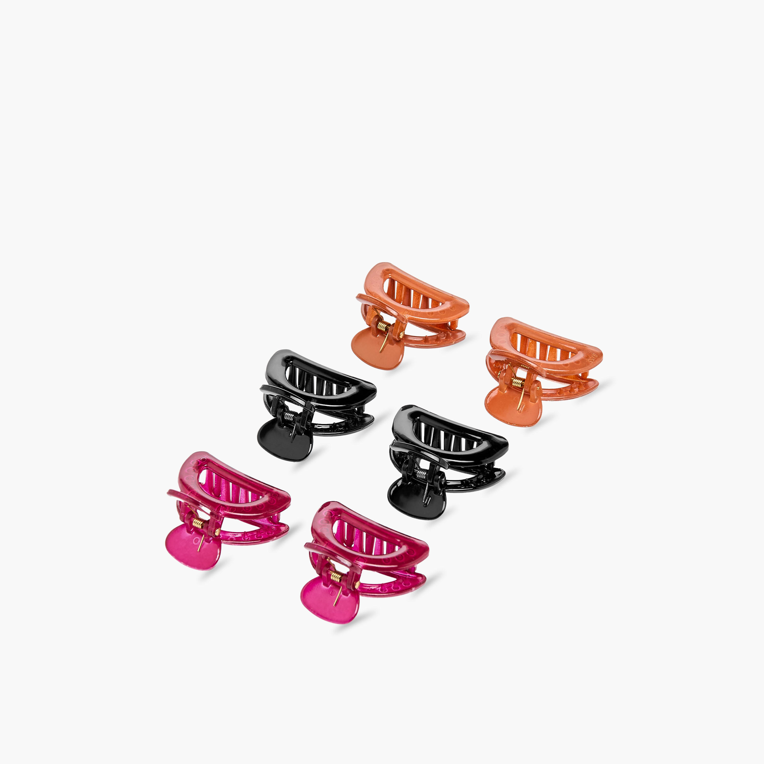 Set of 6 - Cutout Hair Clamp-women-hairaccessories-clamps-image-6