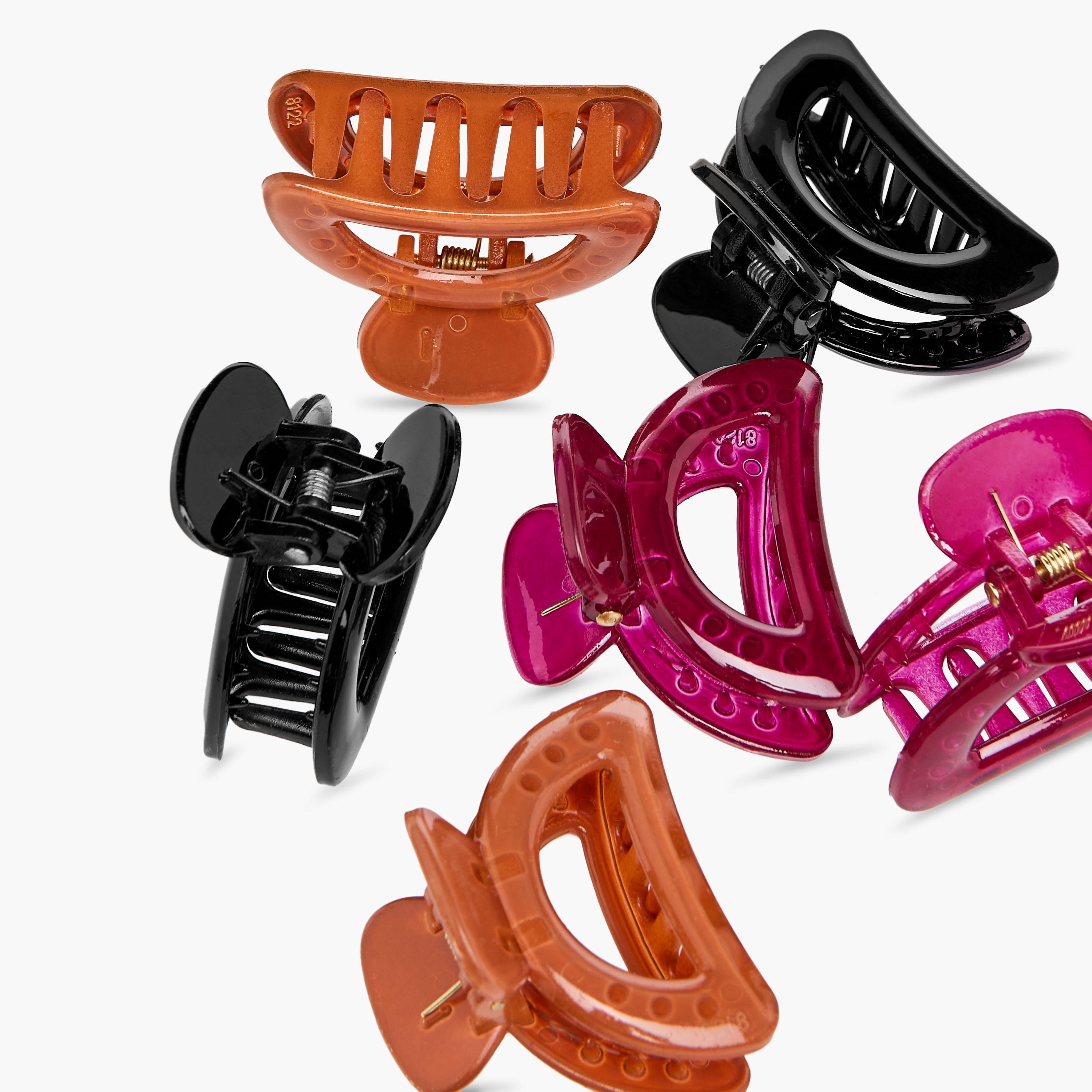 Set of 6 - Cutout Hair Clamp-women-hairaccessories-clamps-image-8