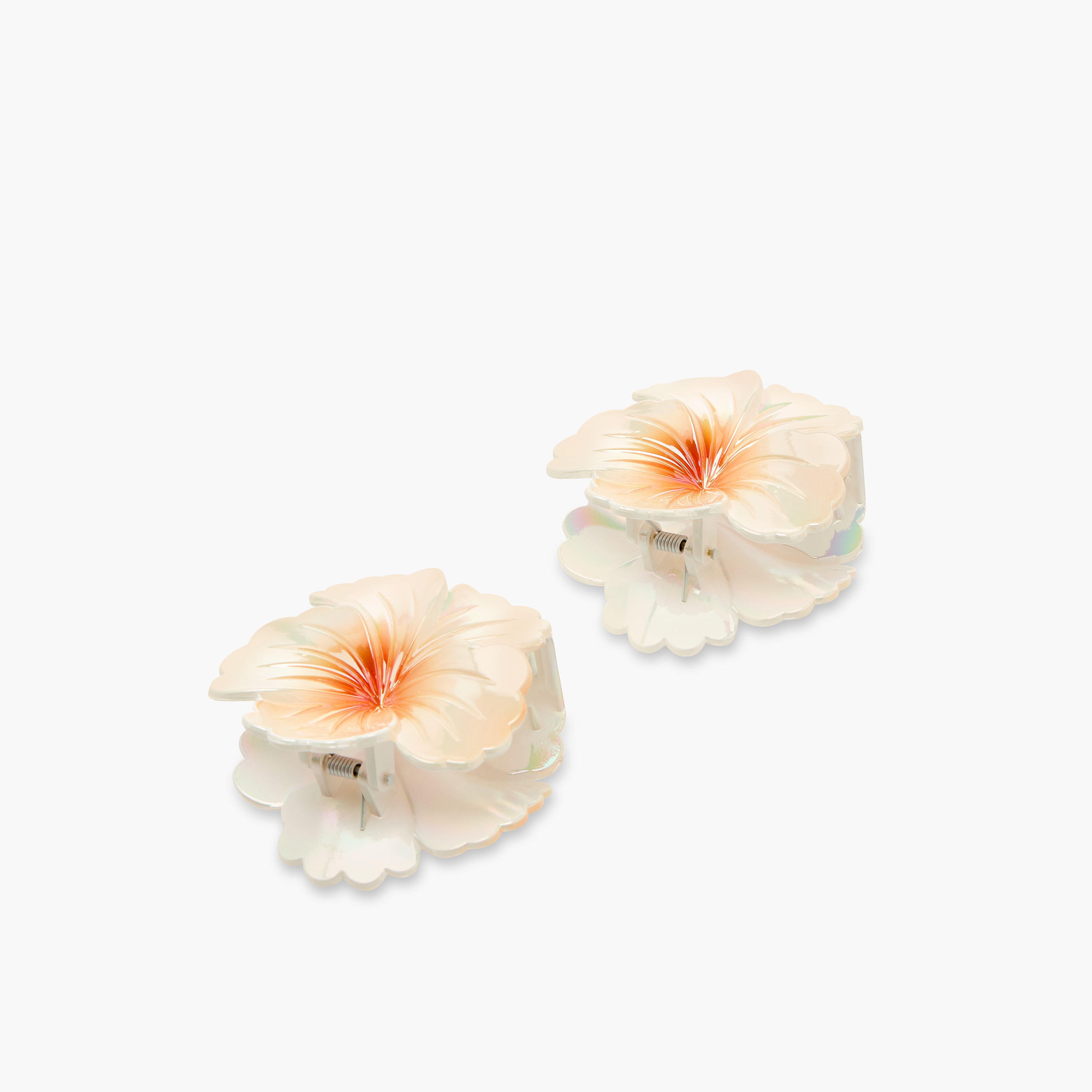Set of 2 - Tropical Flower Hair Clamp-women-hairaccessories-clamps-image-4