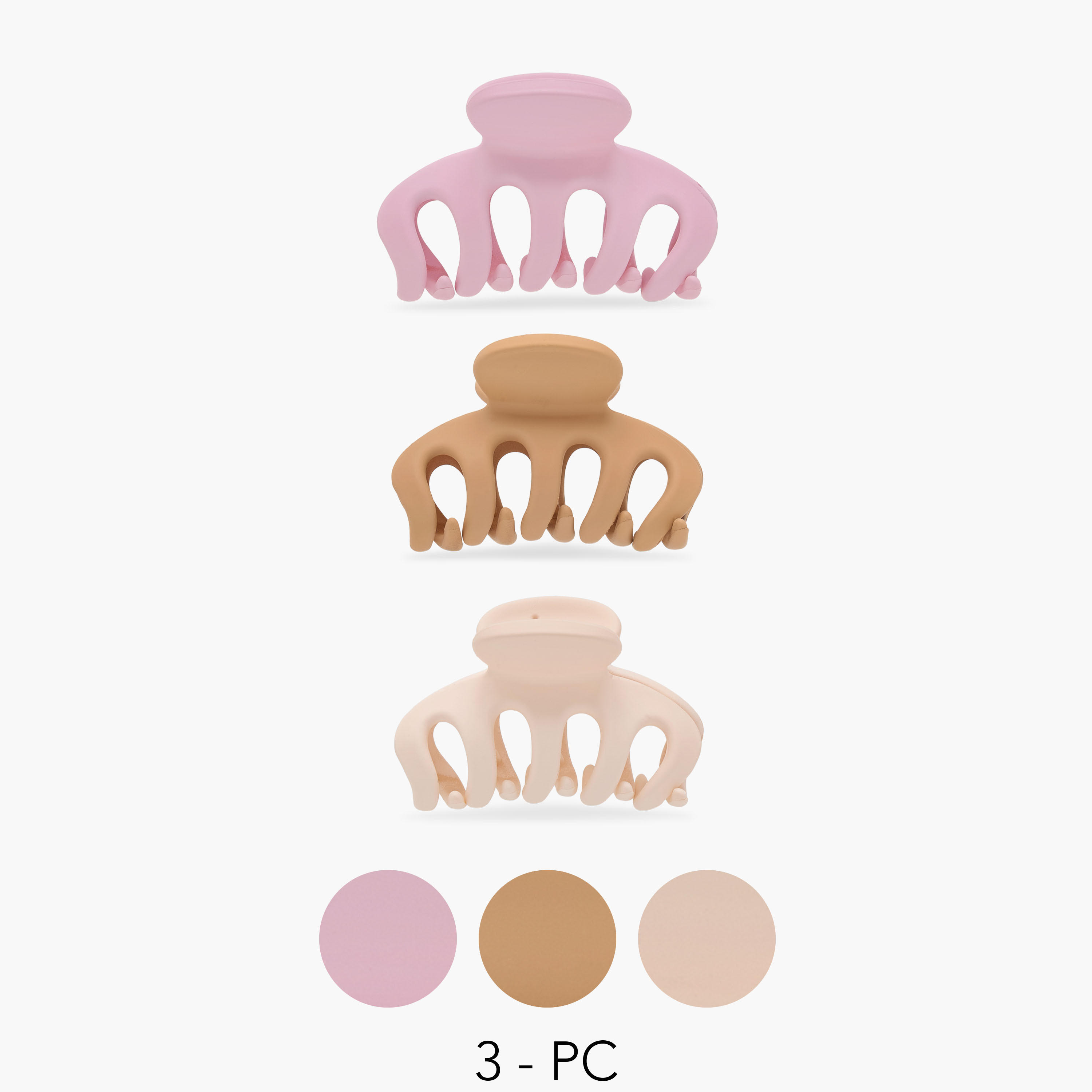 مشابك شعر متنوعة - طقم 3 قطع-women-hairaccessories-clamps-image-1