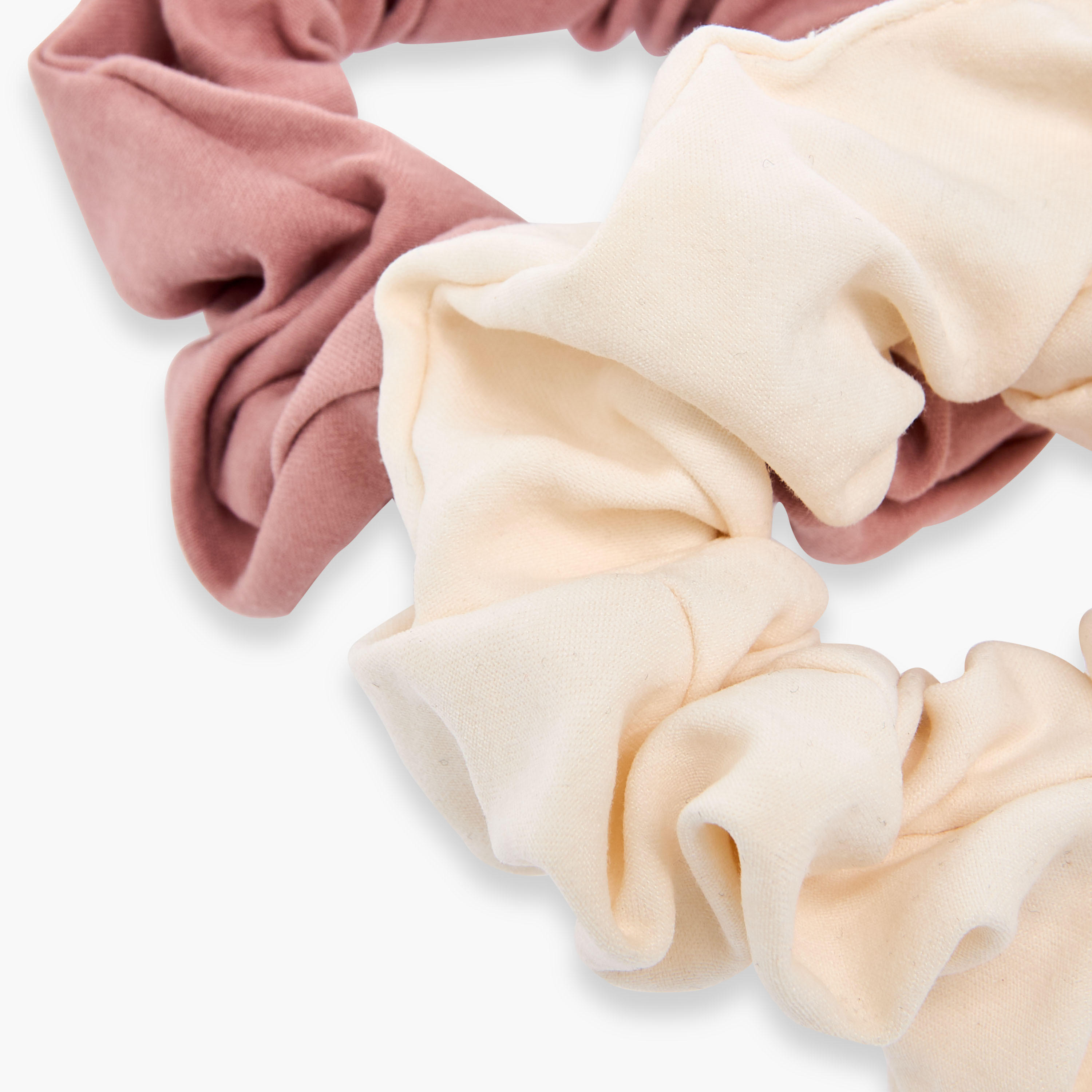 Set of 4 - Suede Hair Scrunchie-women-hairaccessories-scrunchies-image-6