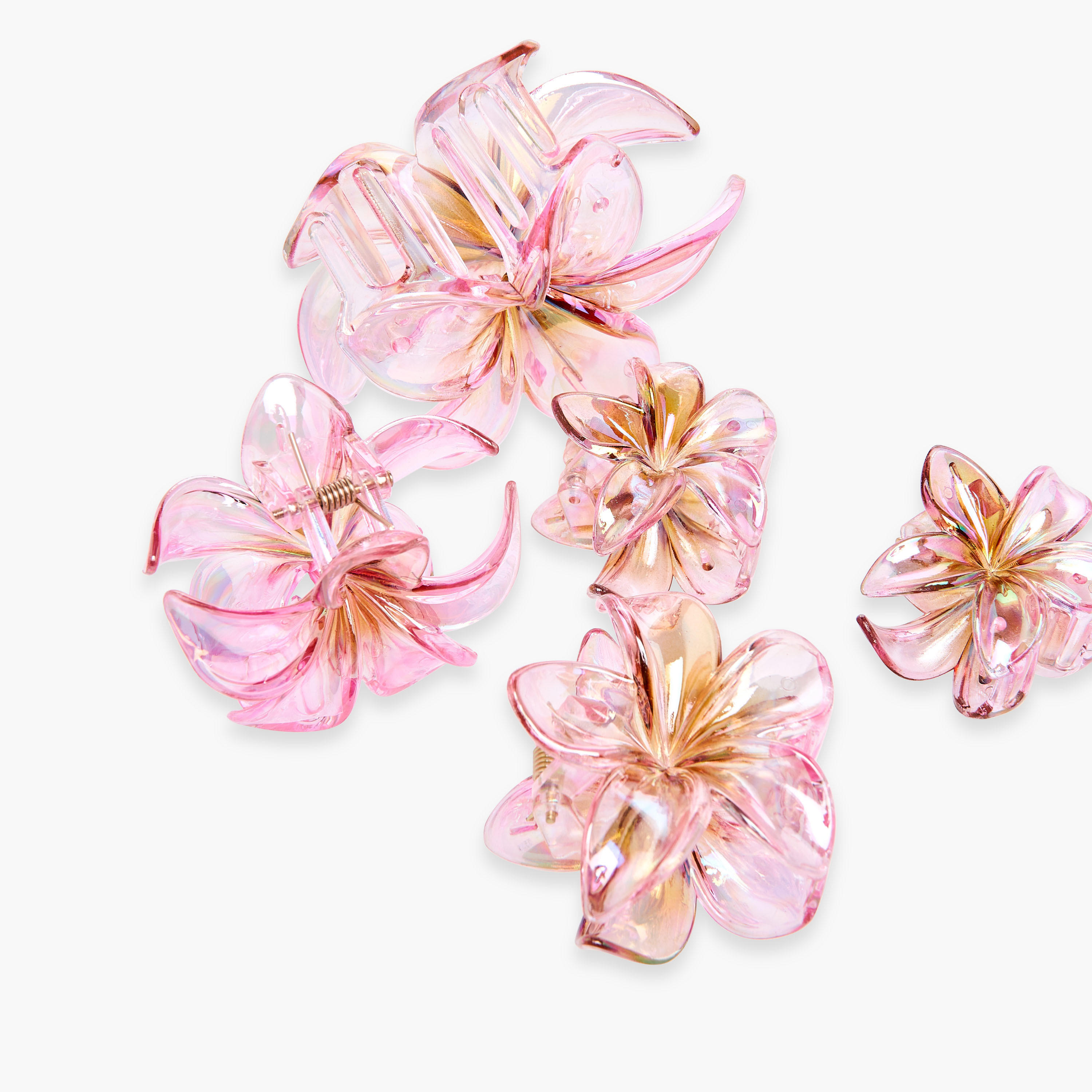 Set of 5 - Flower Hair Clamp-women-hairaccessories-clamps-image-7