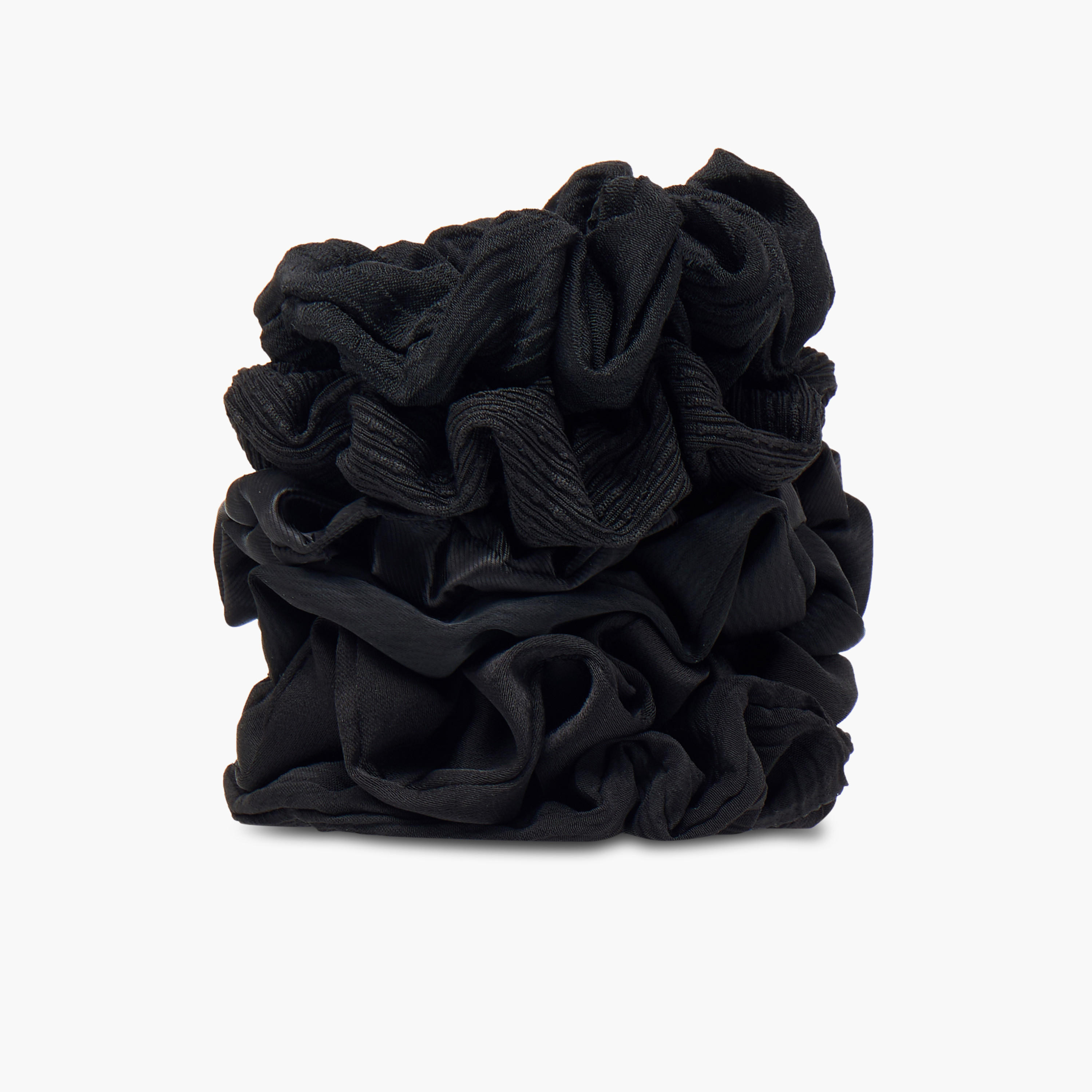 ربطة شعر سكرانشي بارزة الملمس - طقم من 6 قطع-women-hairaccessories-scrunchies-image-5