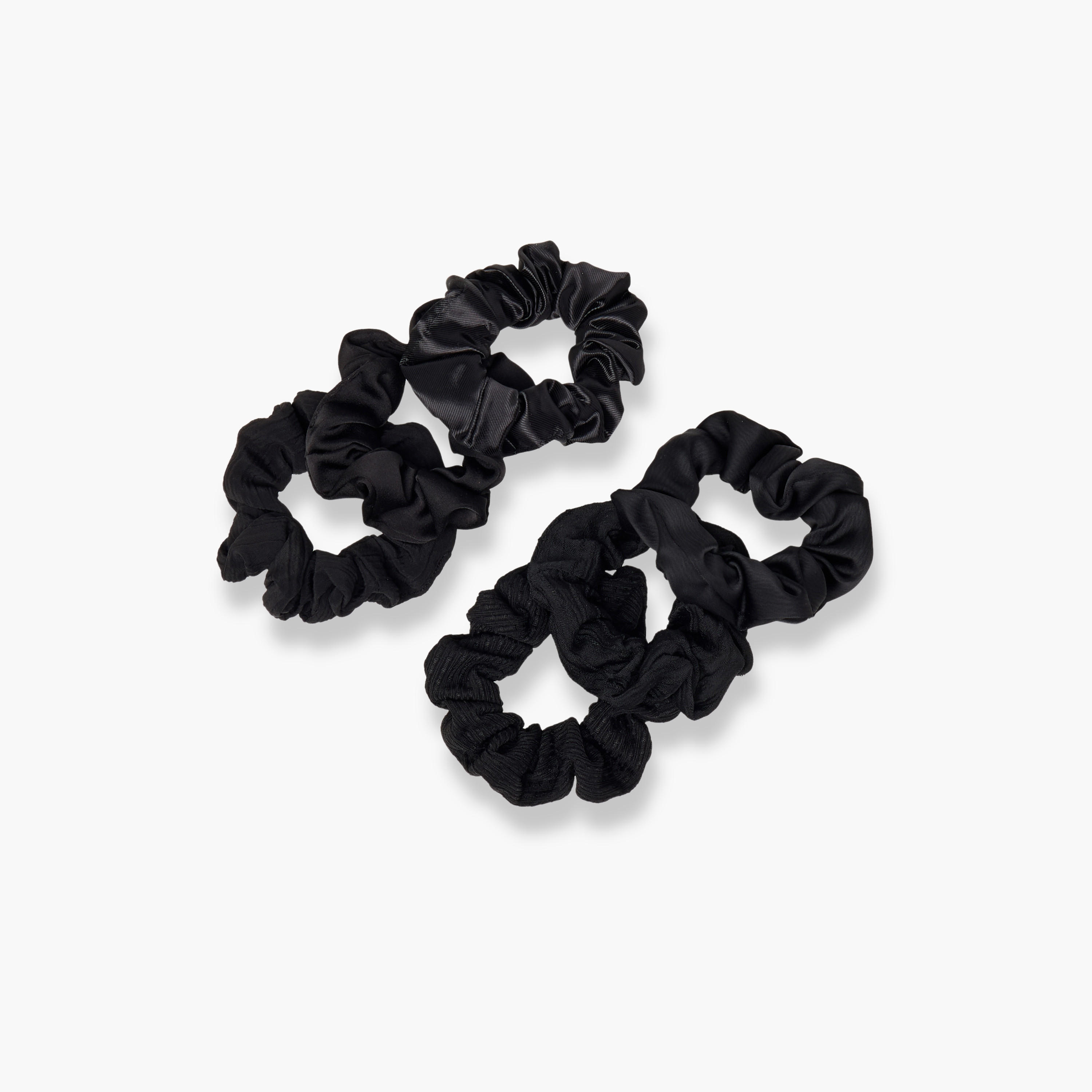 ربطة شعر سكرانشي بارزة الملمس - طقم من 6 قطع-women-hairaccessories-scrunchies-image-3