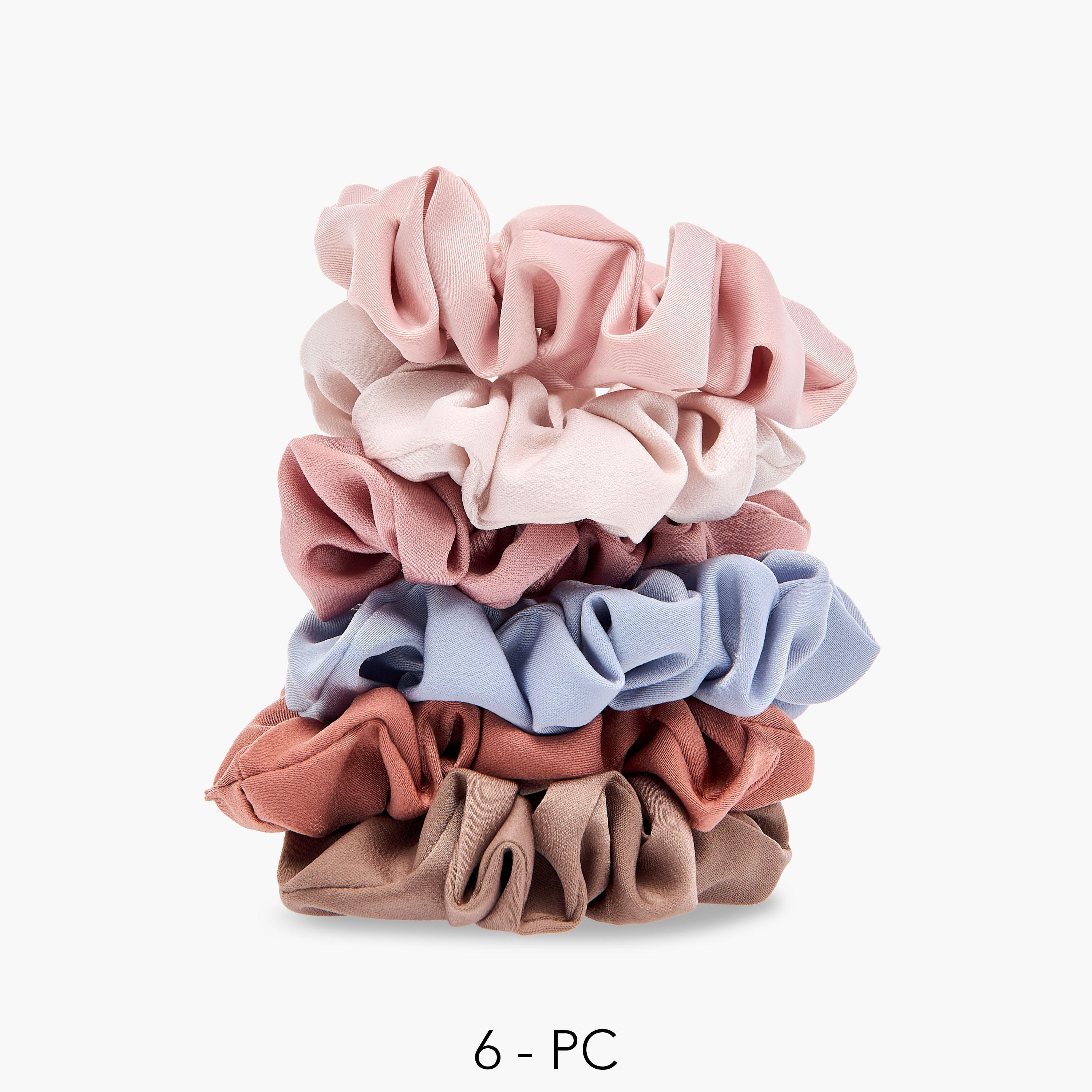طقم ربطات سكرانشي 6 قطع متنوعة-women-hairaccessories-scrunchies-image-6